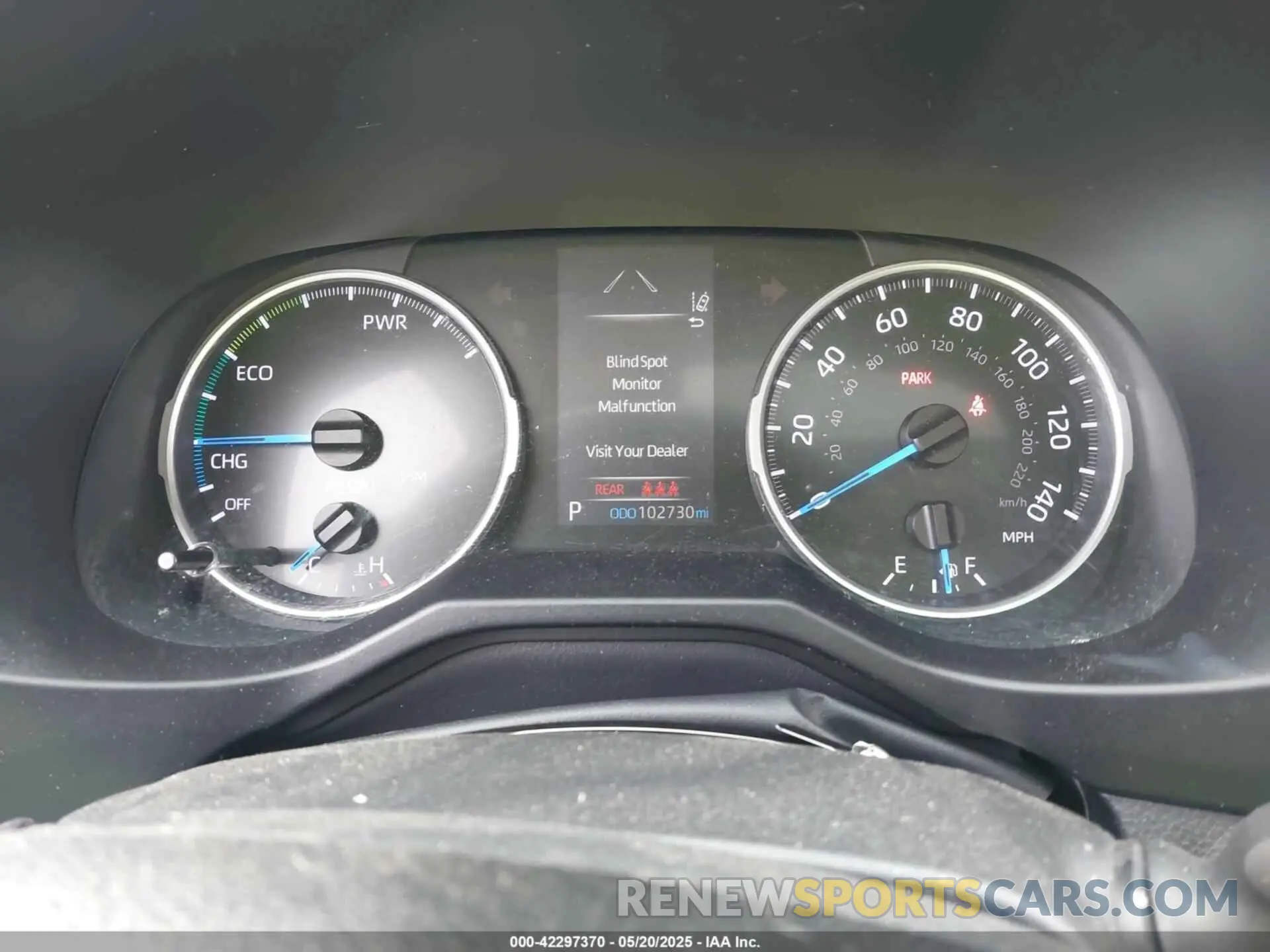 7 Photograph of a damaged car 2T3RWRFV3LW064403 TOYOTA RAV4 HYBRID 2020
