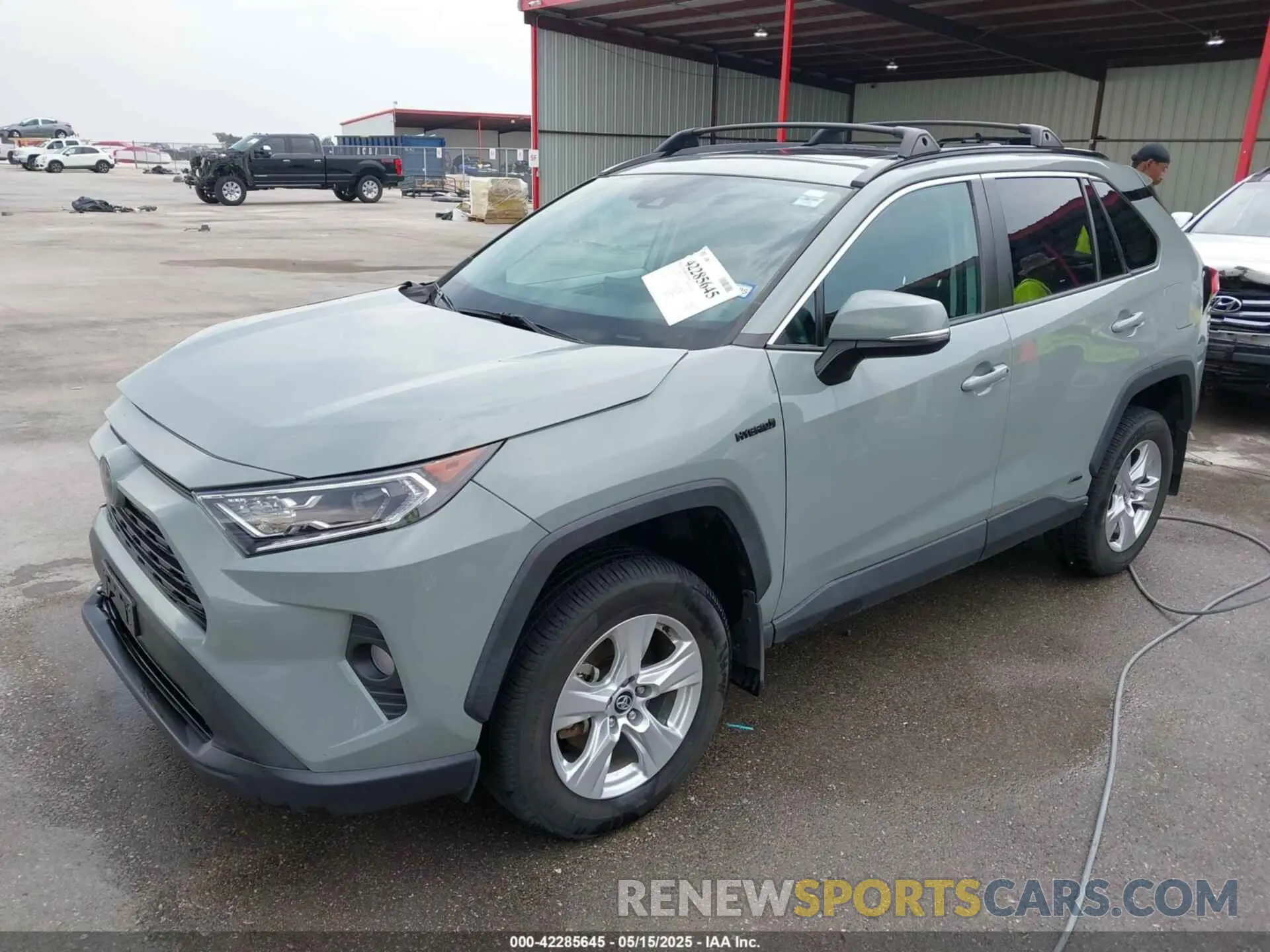 2 Photograph of a damaged car 2T3RWRFV3LW077250 TOYOTA RAV4 HYBRID 2020