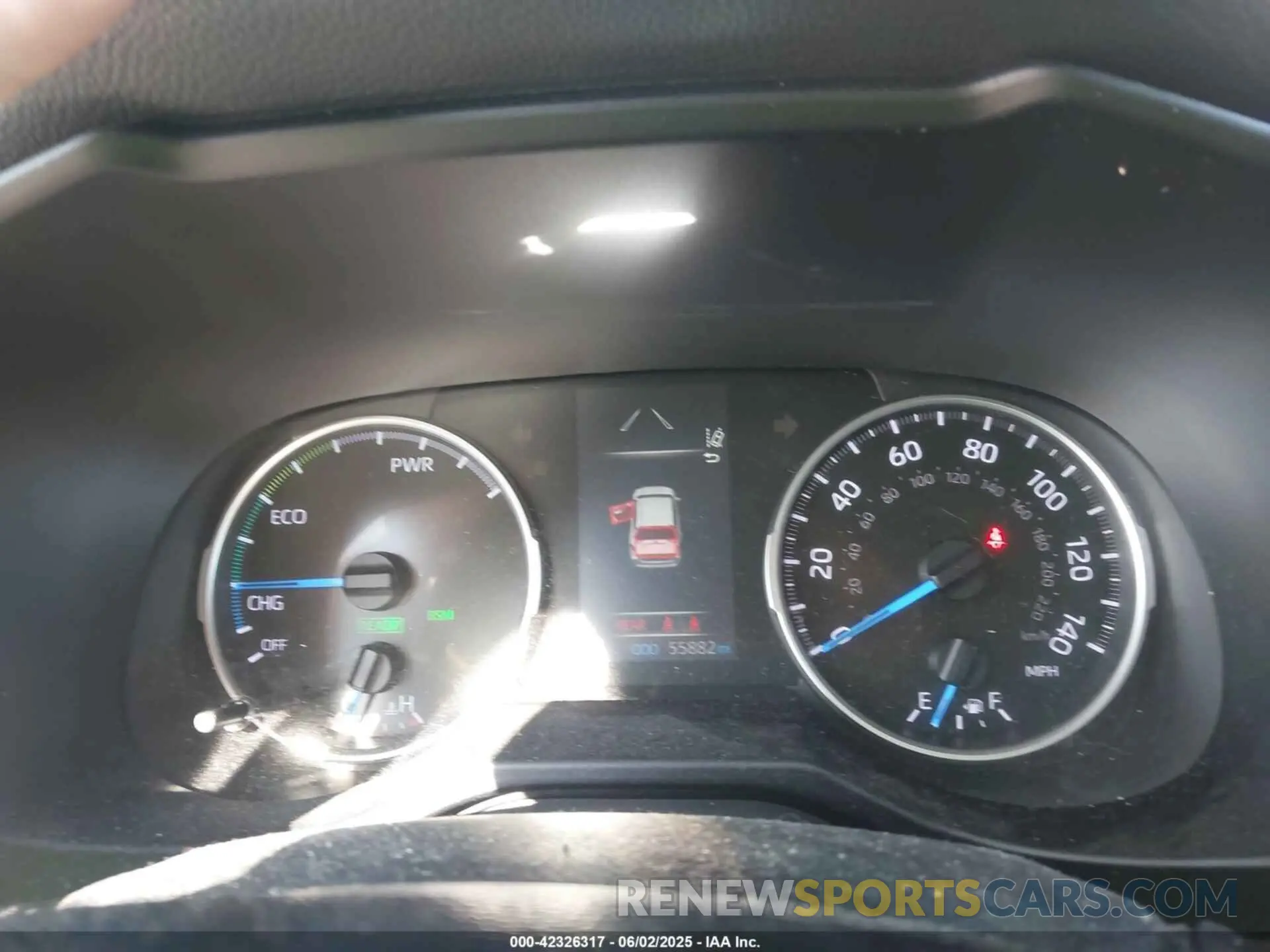 7 Photograph of a damaged car 2T3RWRFV4LW055080 TOYOTA RAV4 HYBRID 2020