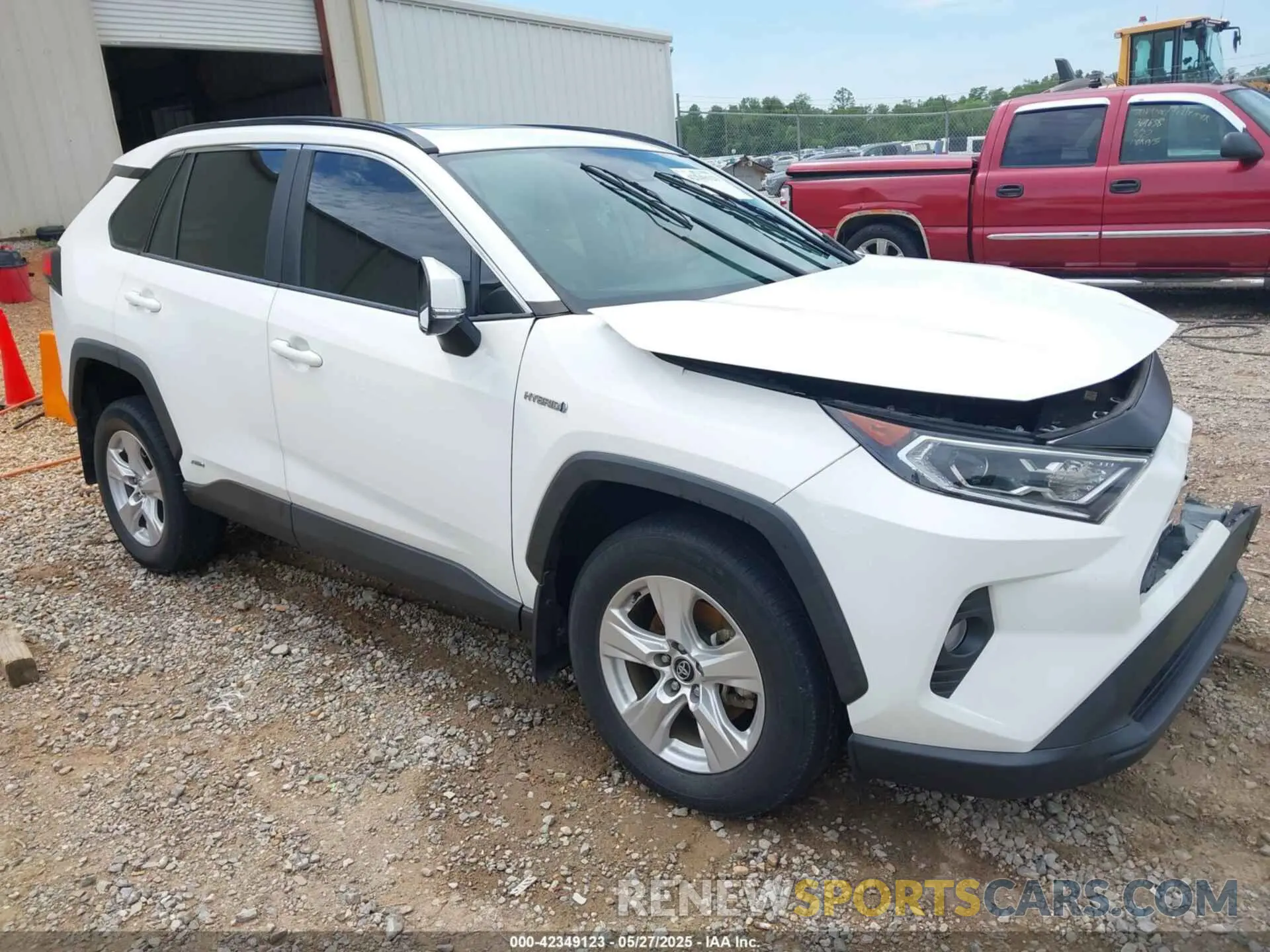 1 Photograph of a damaged car 2T3RWRFV5LW094731 TOYOTA RAV4 HYBRID 2020