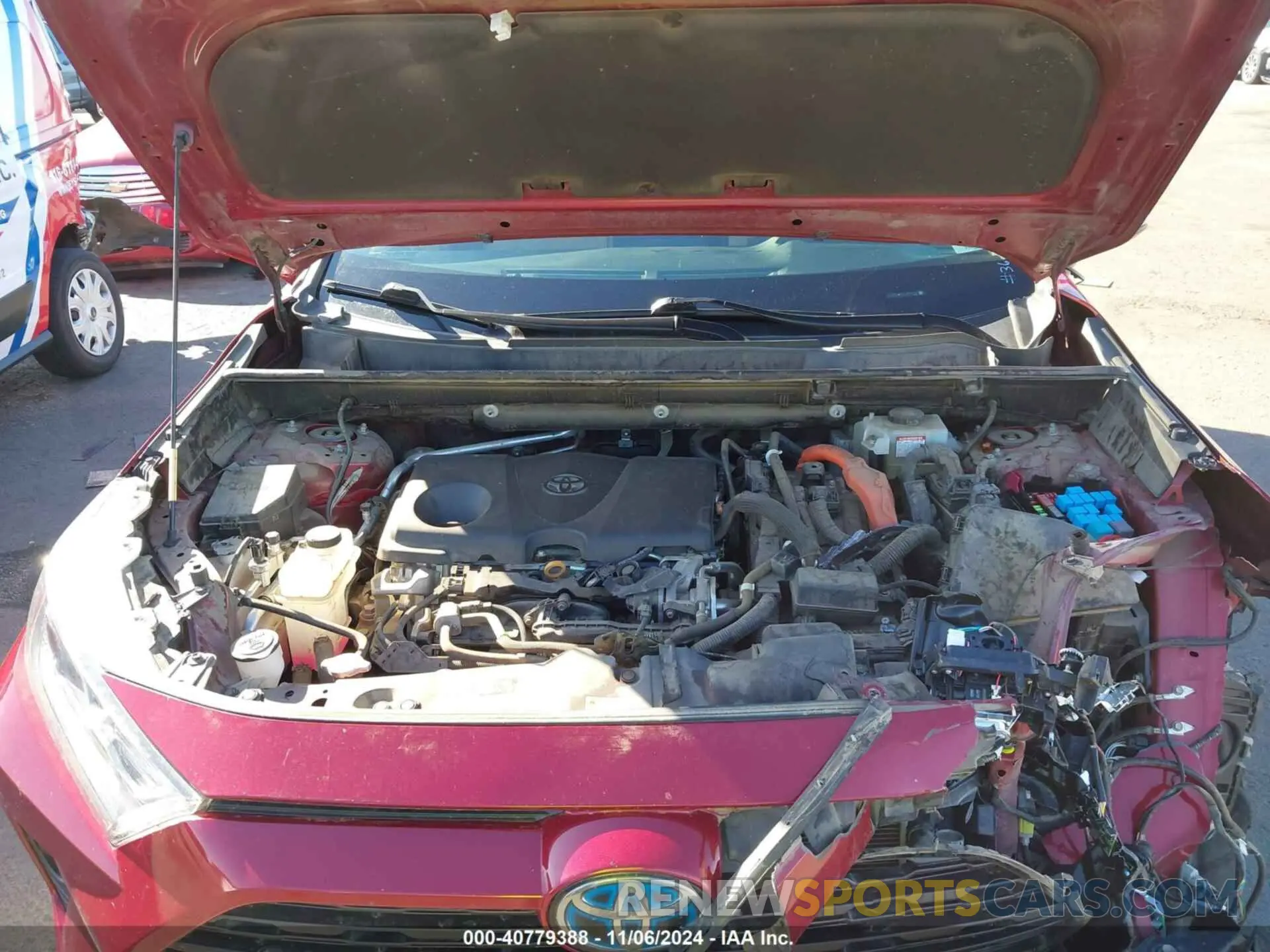10 Photograph of a damaged car 2T3RWRFV6LW079316 TOYOTA RAV4 HYBRID 2020