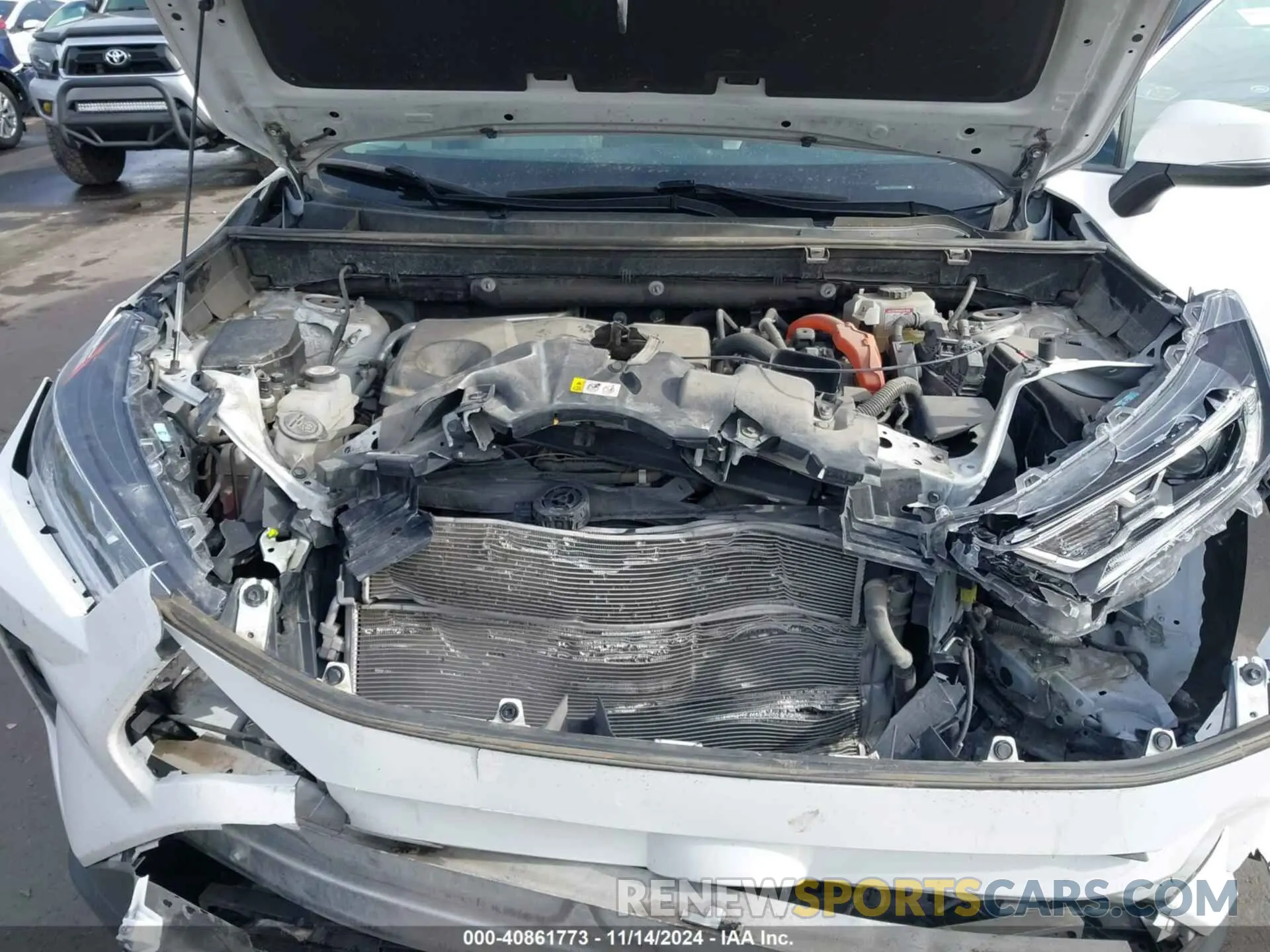 10 Photograph of a damaged car 2T3RWRFV6LW091949 TOYOTA RAV4 HYBRID 2020