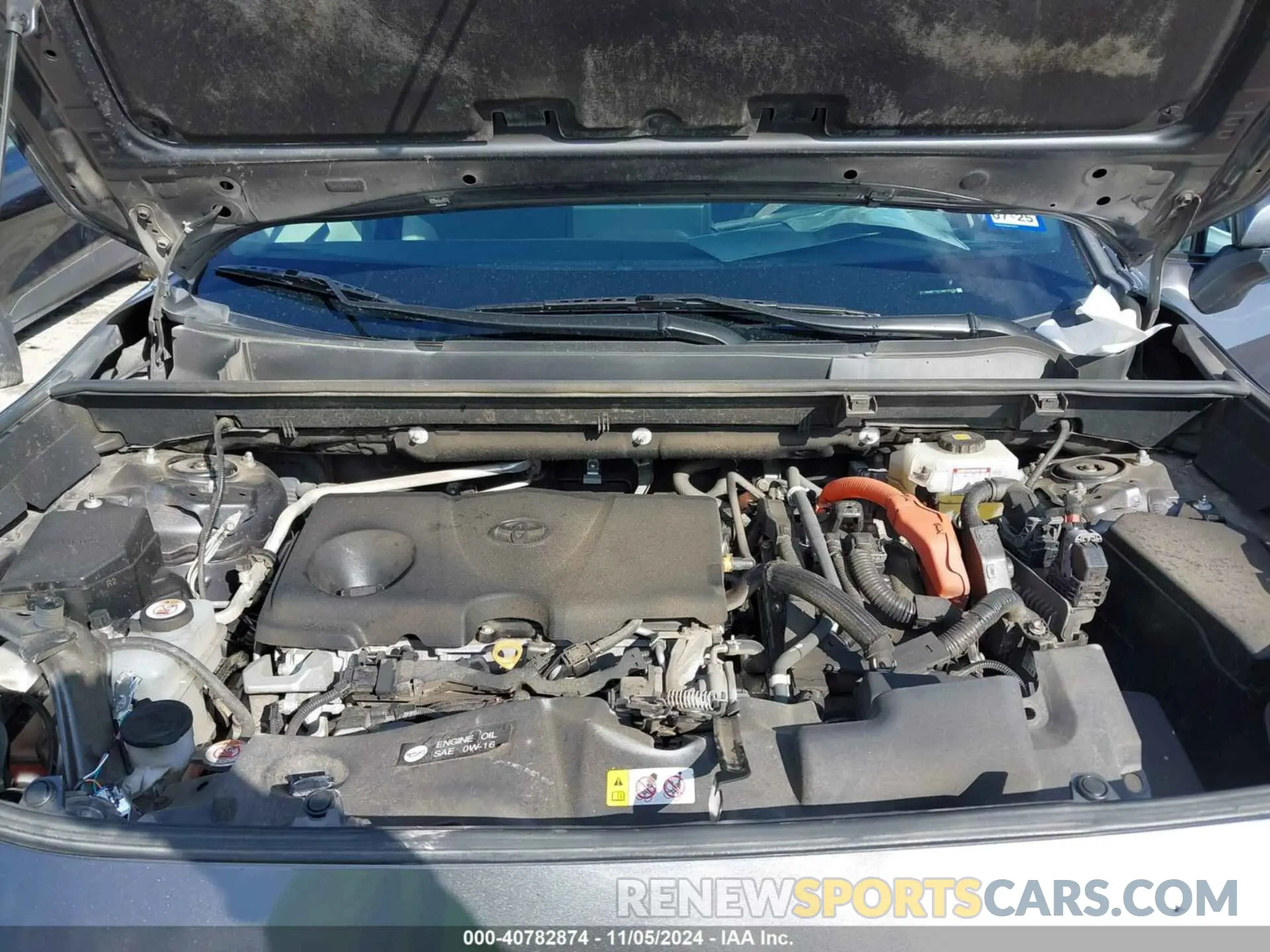 10 Photograph of a damaged car 2T3RWRFVXLW078556 TOYOTA RAV4 HYBRID 2020