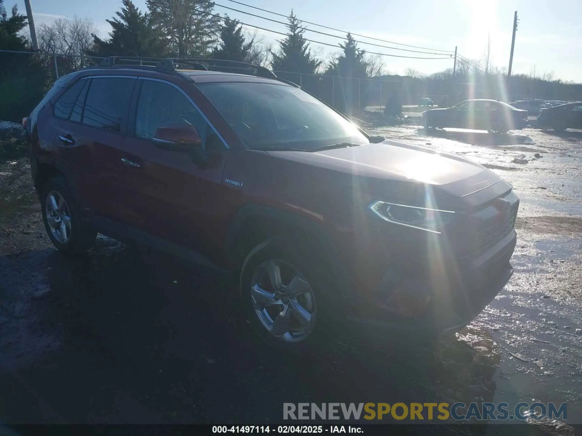 1 Photograph of a damaged car 4T3D6RFV9LU001428 TOYOTA RAV4 HYBRID 2020