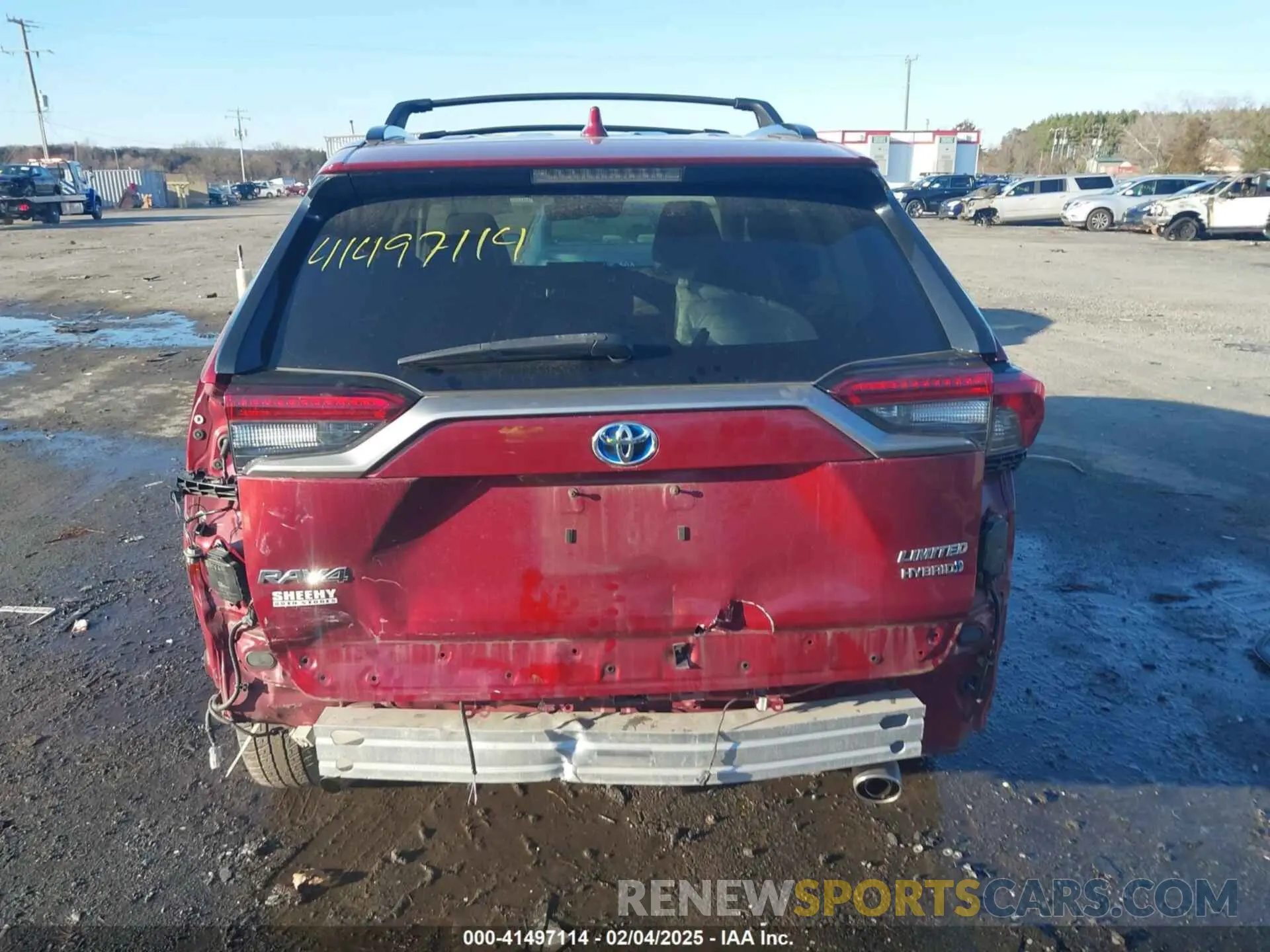 16 Photograph of a damaged car 4T3D6RFV9LU001428 TOYOTA RAV4 HYBRID 2020