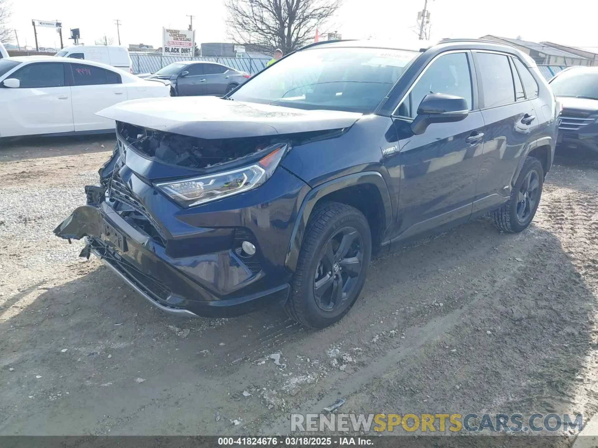 2 Photograph of a damaged car 4T3E6RFVXLU003466 TOYOTA RAV4 HYBRID 2020
