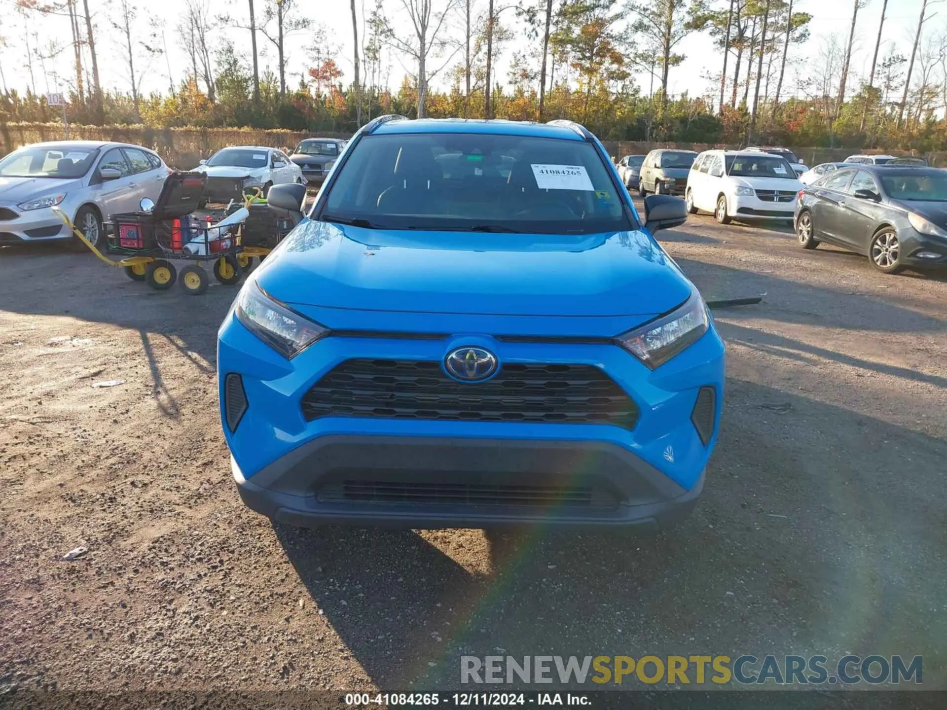 12 Photograph of a damaged car 4T3LWRFV3LU009309 TOYOTA RAV4 HYBRID 2020
