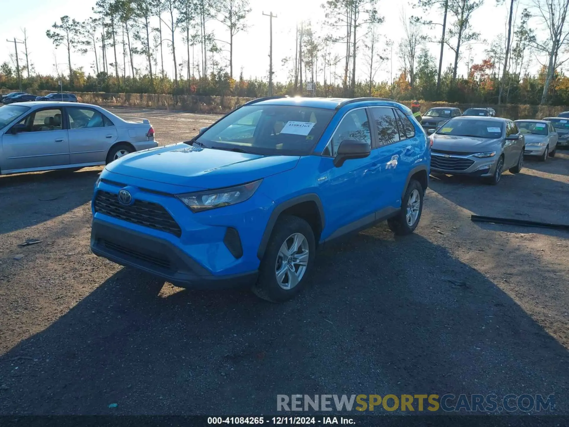 2 Photograph of a damaged car 4T3LWRFV3LU009309 TOYOTA RAV4 HYBRID 2020