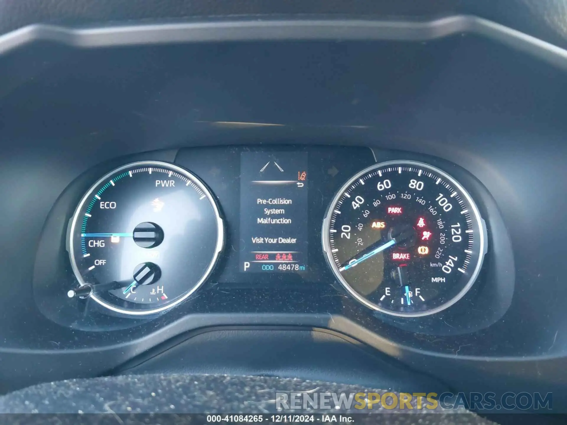 7 Photograph of a damaged car 4T3LWRFV3LU009309 TOYOTA RAV4 HYBRID 2020