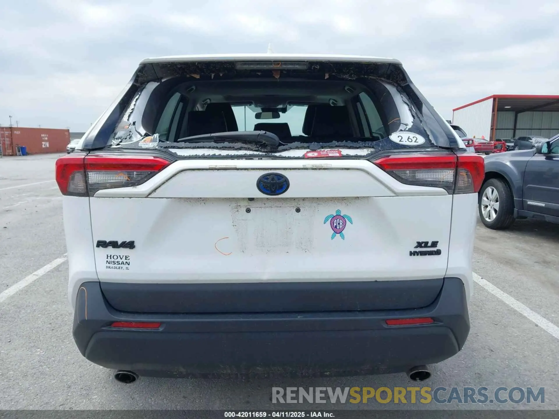 17 Photograph of a damaged car 4T3RWRFV0LU004238 TOYOTA RAV4 HYBRID 2020