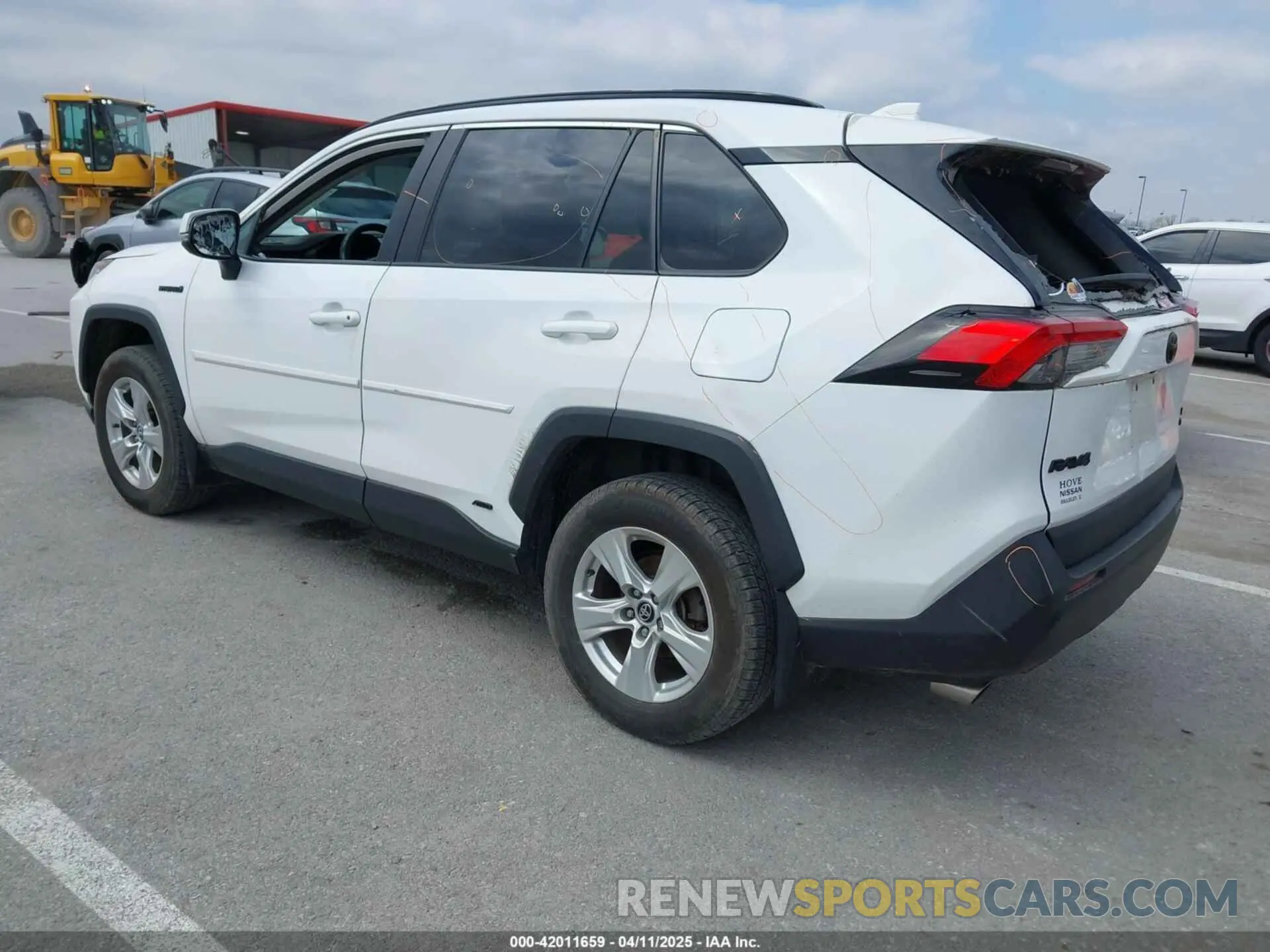 3 Photograph of a damaged car 4T3RWRFV0LU004238 TOYOTA RAV4 HYBRID 2020