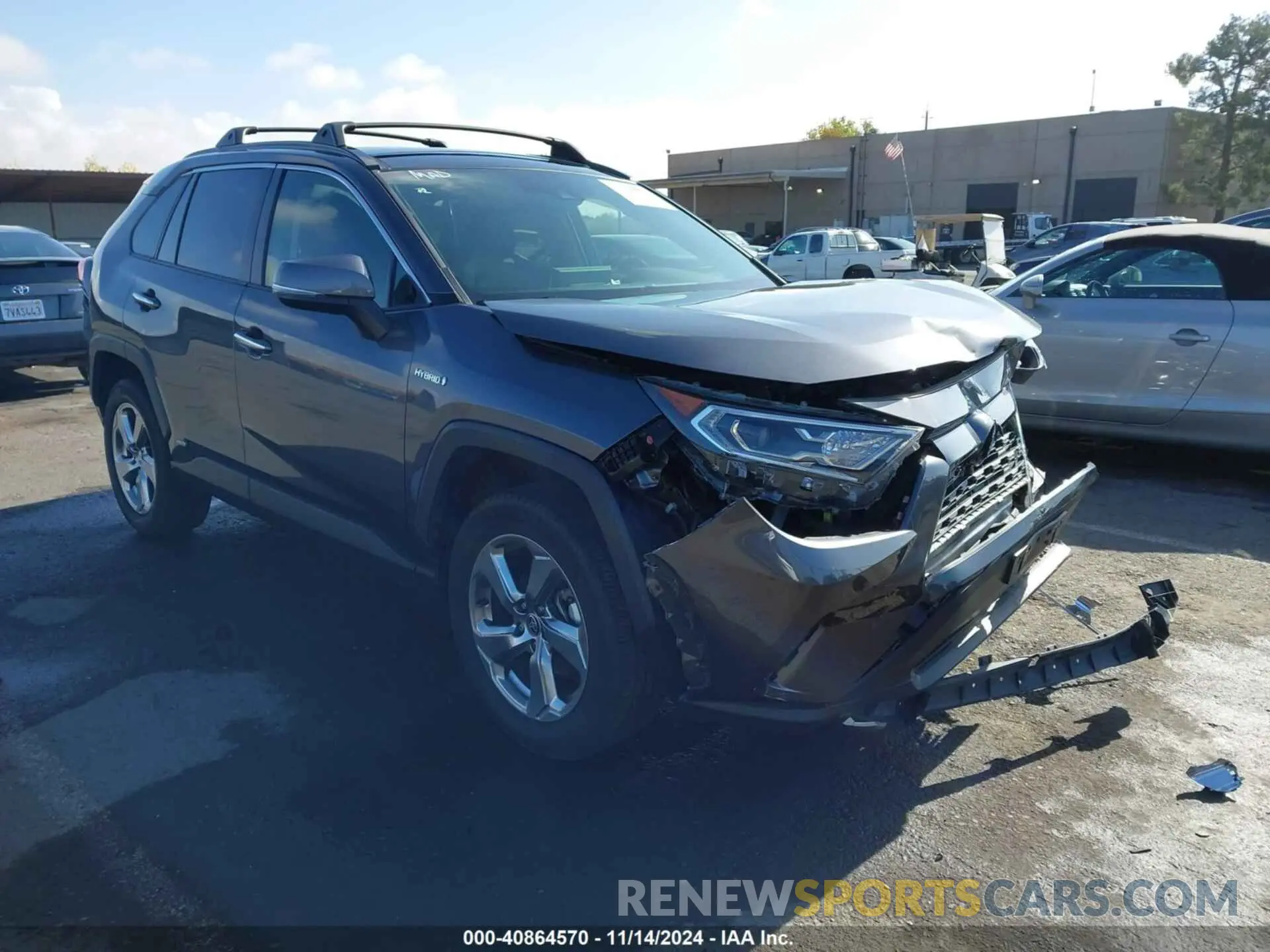 1 Photograph of a damaged car JTMDWRFV1LD538419 TOYOTA RAV4 HYBRID 2020