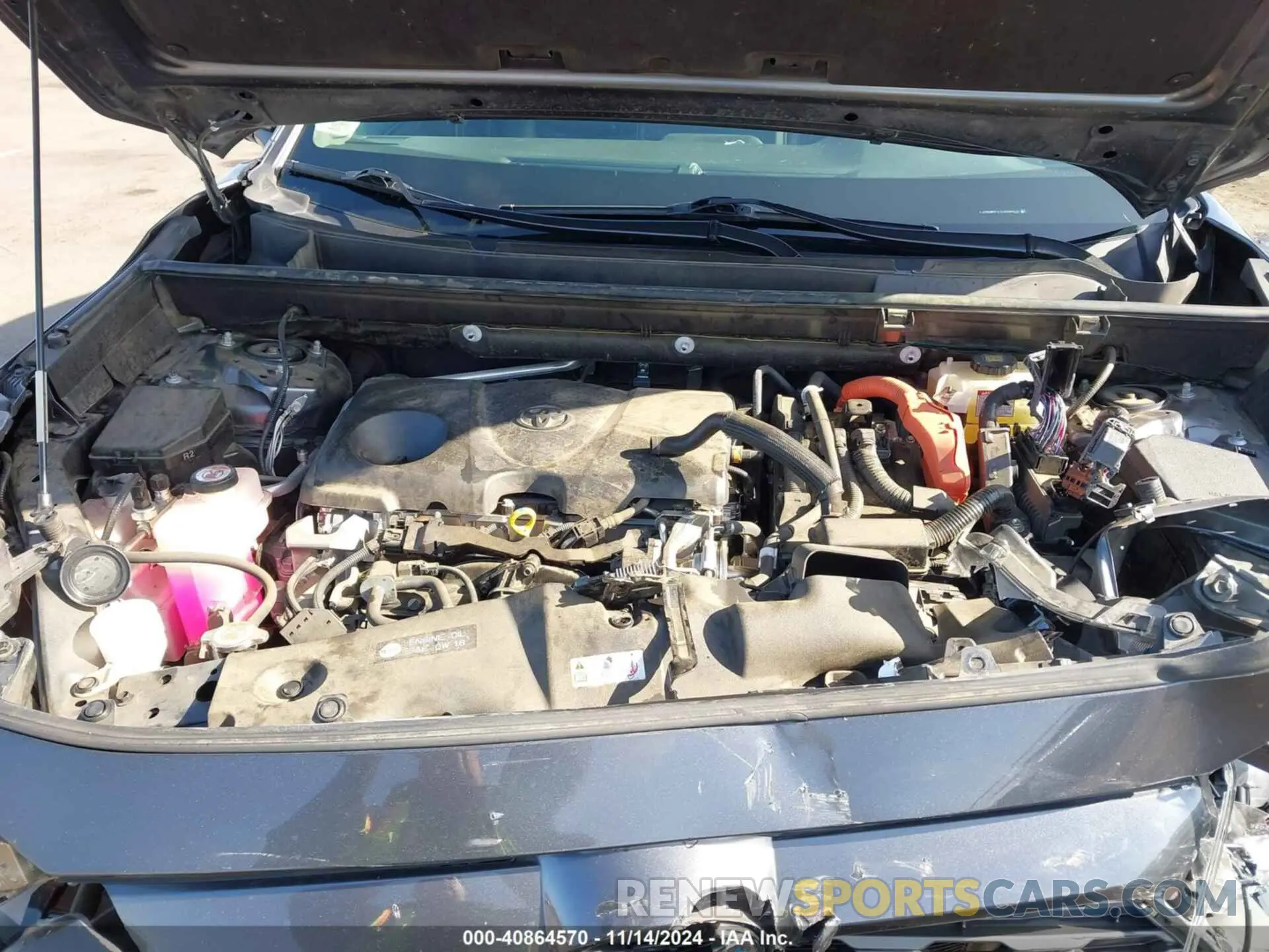 10 Photograph of a damaged car JTMDWRFV1LD538419 TOYOTA RAV4 HYBRID 2020