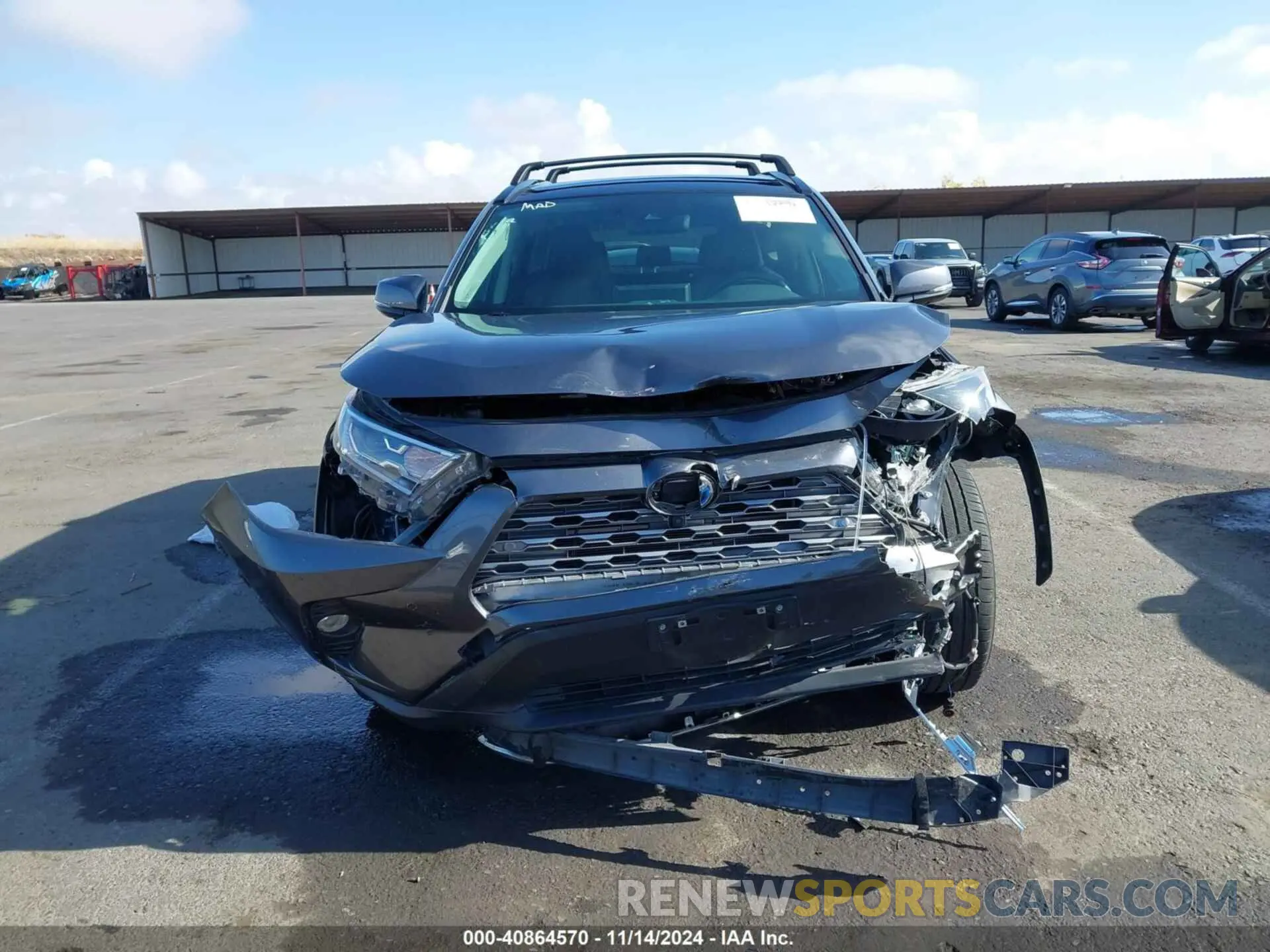 11 Photograph of a damaged car JTMDWRFV1LD538419 TOYOTA RAV4 HYBRID 2020