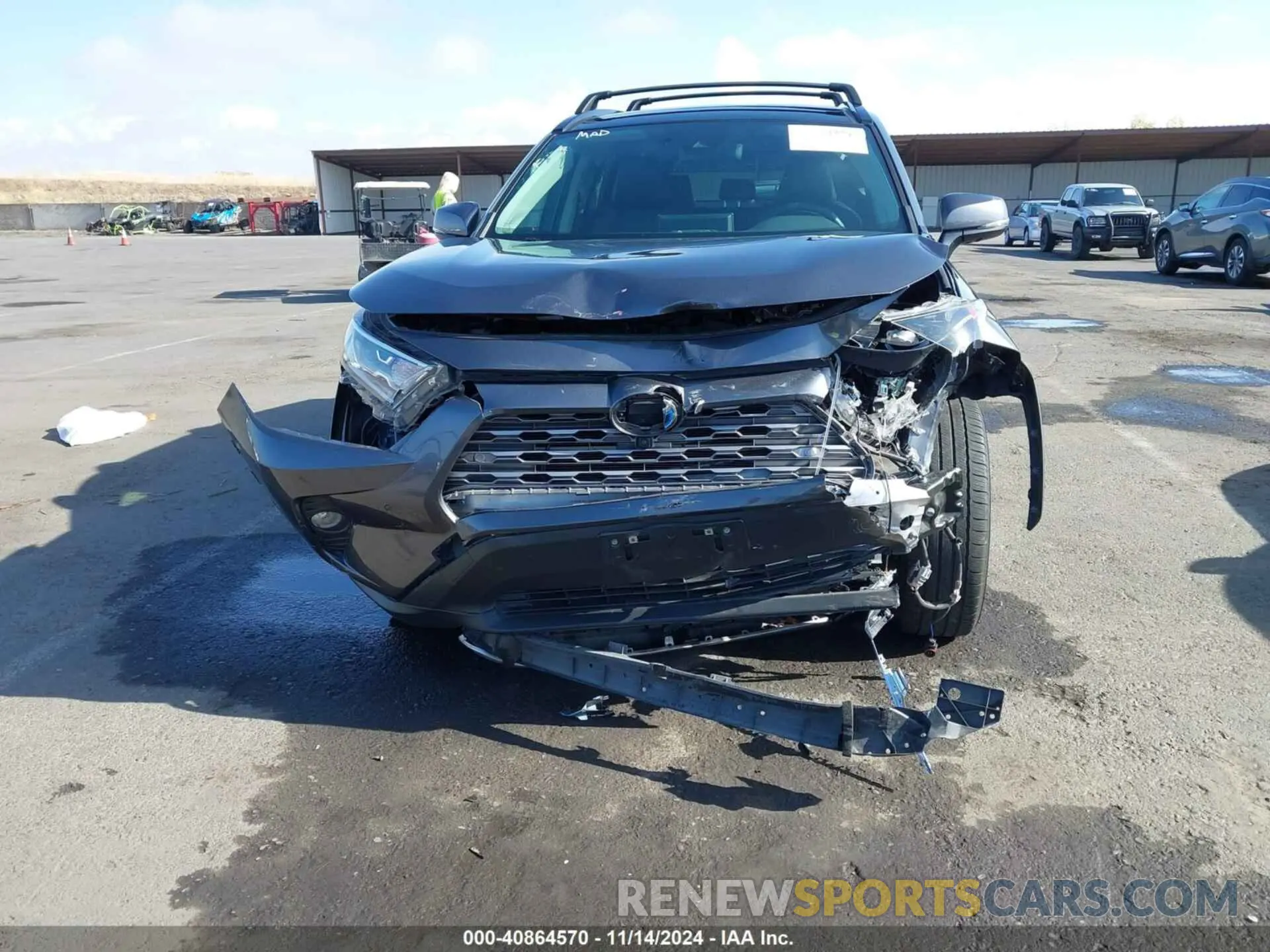6 Photograph of a damaged car JTMDWRFV1LD538419 TOYOTA RAV4 HYBRID 2020