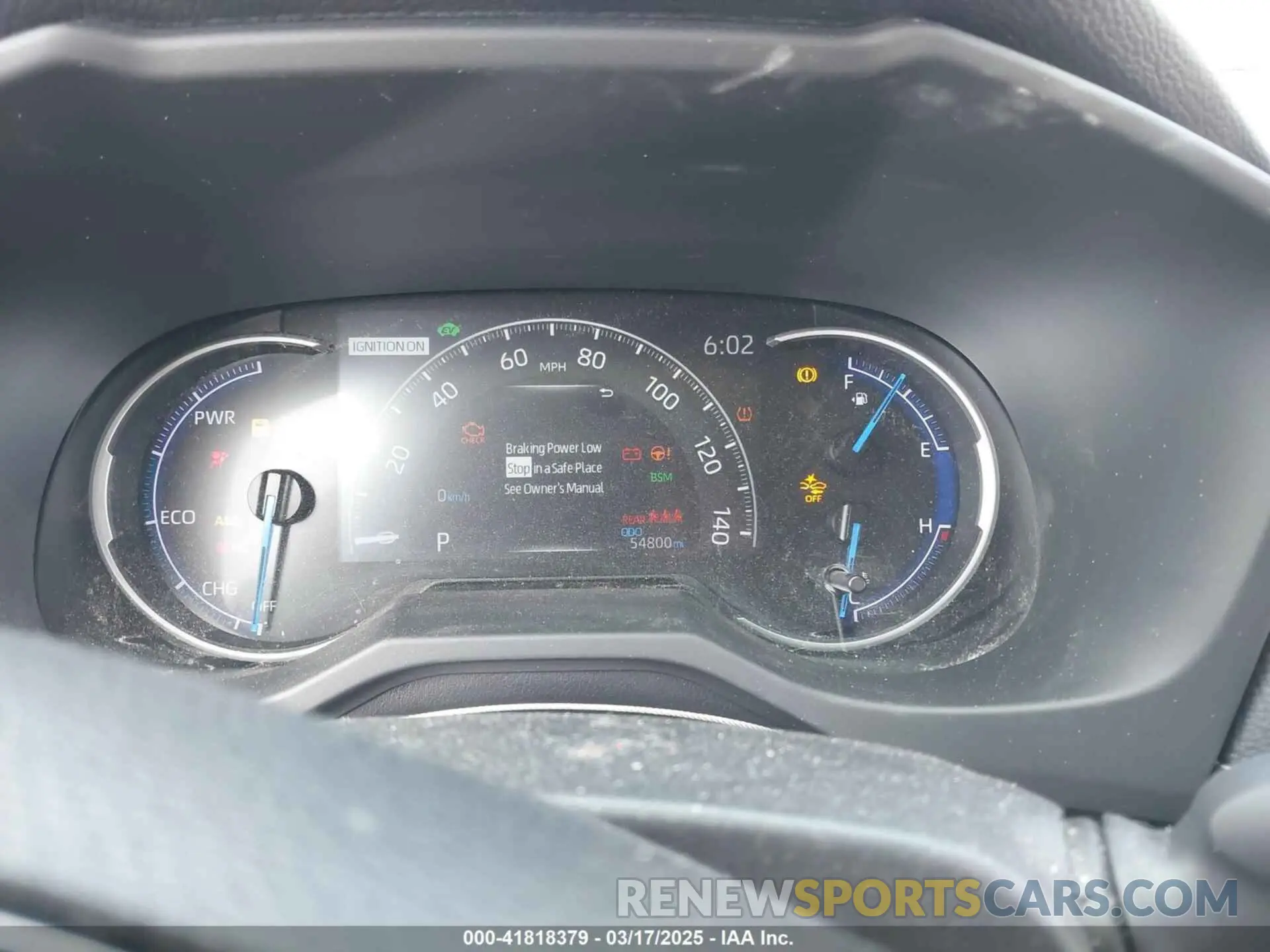 7 Photograph of a damaged car JTMDWRFV2LD550305 TOYOTA RAV4 HYBRID 2020