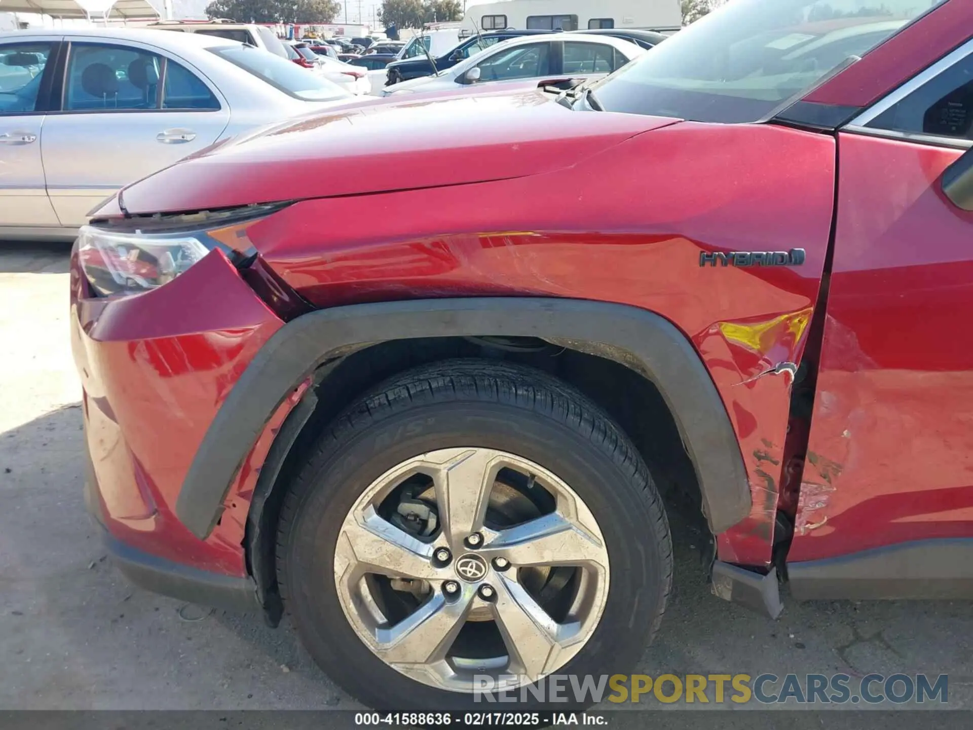 6 Photograph of a damaged car JTMDWRFV5LD546085 TOYOTA RAV4 HYBRID 2020
