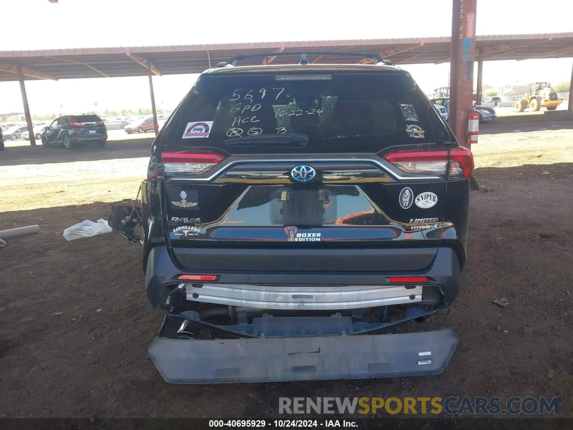 15 Photograph of a damaged car JTMDWRFV8LJ045368 TOYOTA RAV4 HYBRID 2020