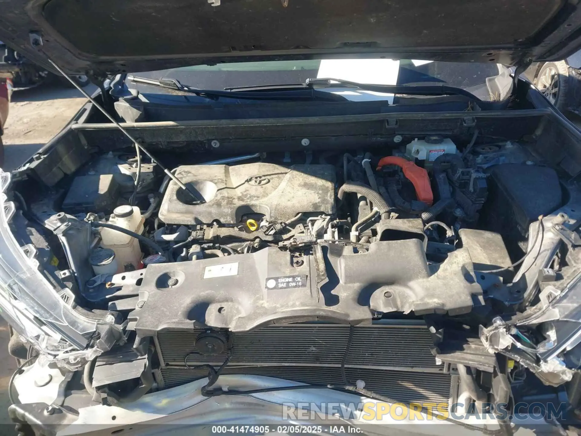 10 Photograph of a damaged car JTMDWRFVXLD525510 TOYOTA RAV4 HYBRID 2020