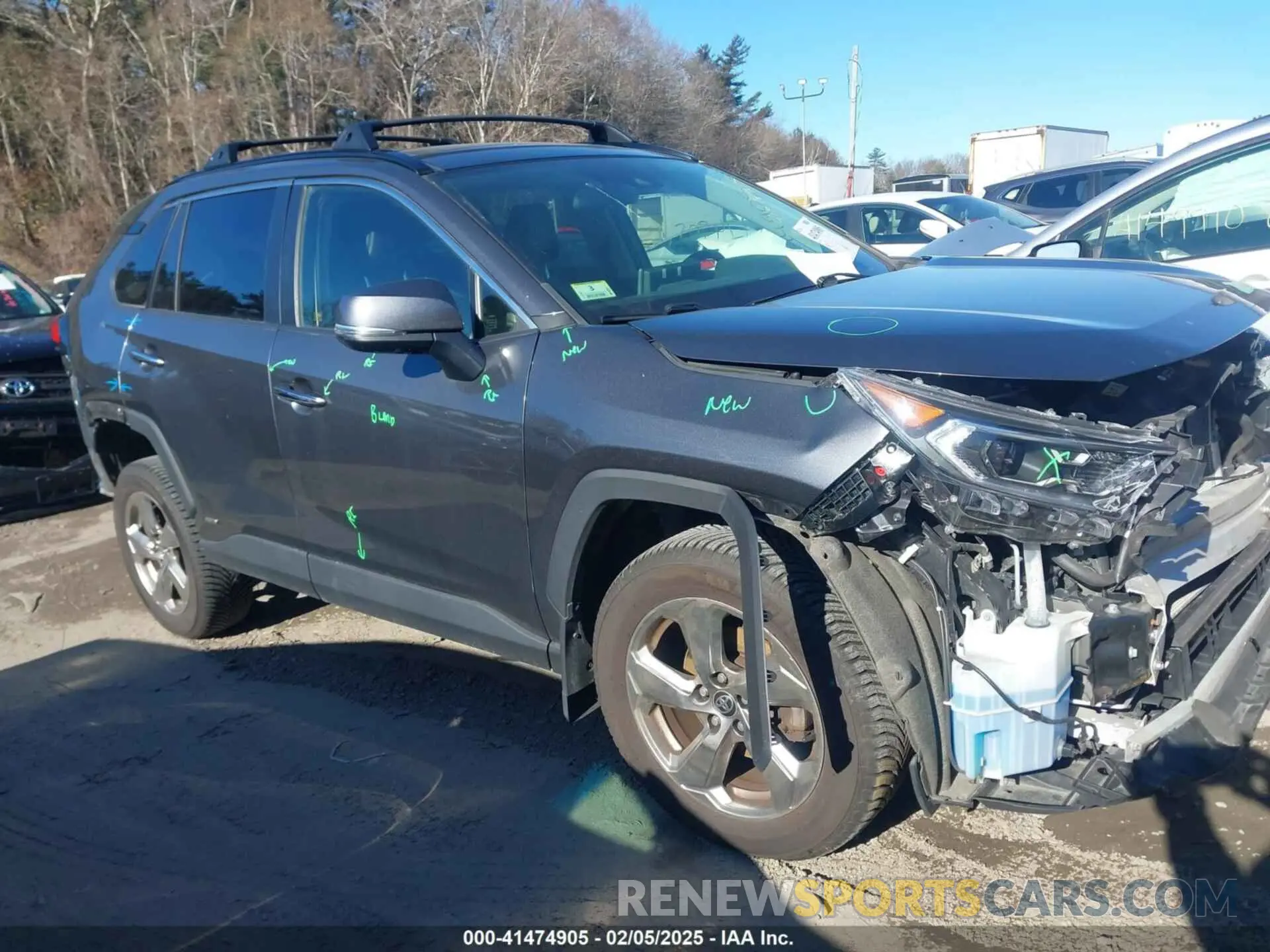 13 Photograph of a damaged car JTMDWRFVXLD525510 TOYOTA RAV4 HYBRID 2020