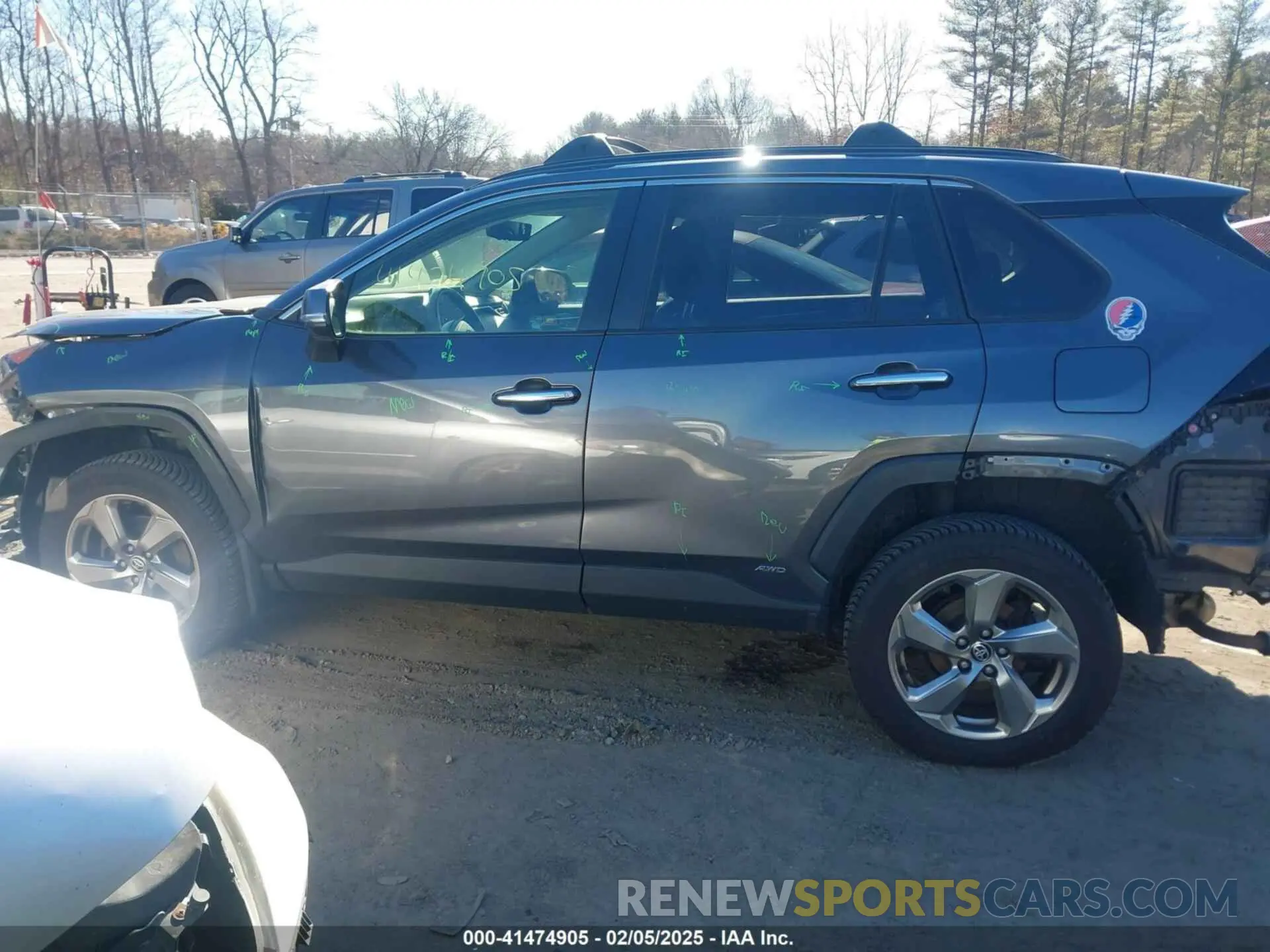 14 Photograph of a damaged car JTMDWRFVXLD525510 TOYOTA RAV4 HYBRID 2020