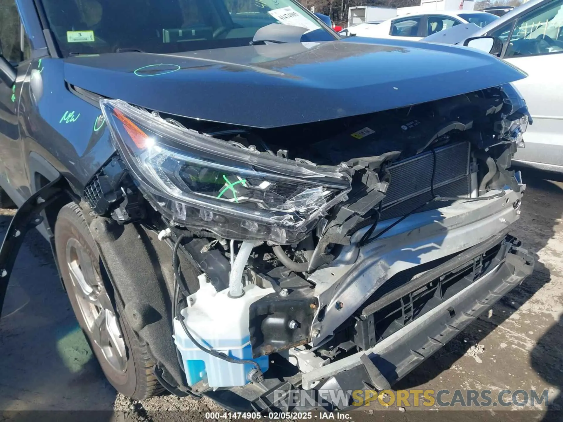 6 Photograph of a damaged car JTMDWRFVXLD525510 TOYOTA RAV4 HYBRID 2020