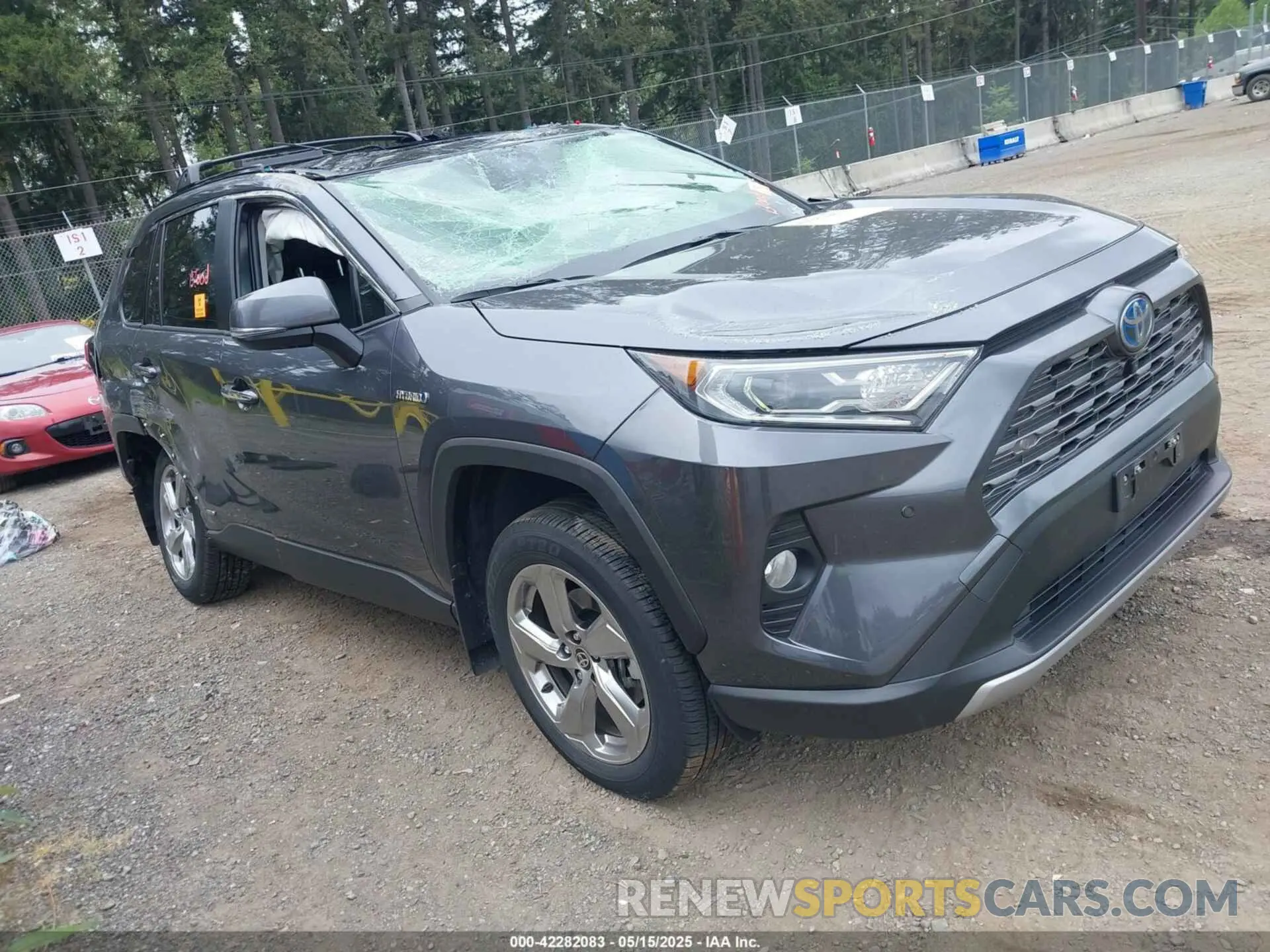 1 Photograph of a damaged car JTMDWRFVXLD529234 TOYOTA RAV4 HYBRID 2020
