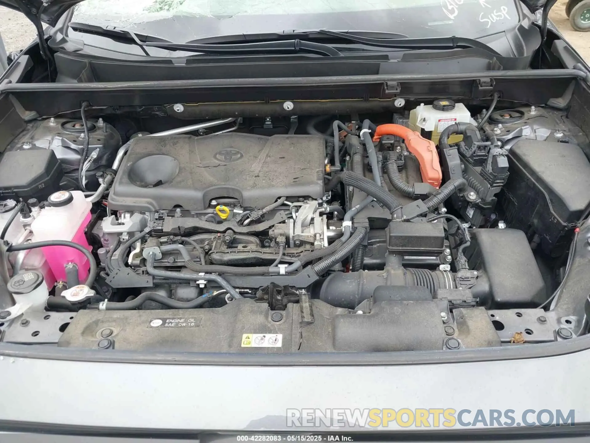 10 Photograph of a damaged car JTMDWRFVXLD529234 TOYOTA RAV4 HYBRID 2020