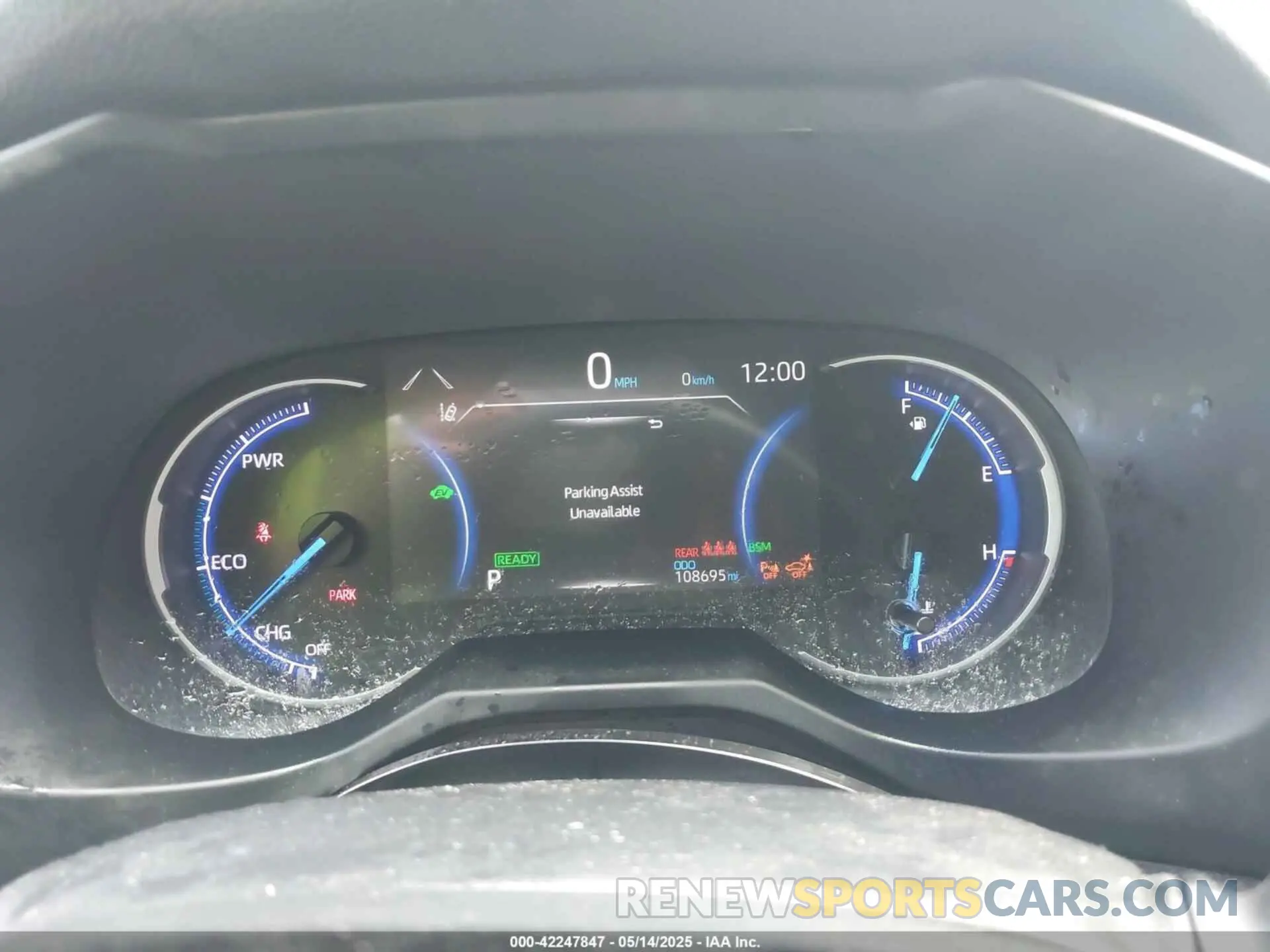 7 Photograph of a damaged car JTME6RFV8LD502070 TOYOTA RAV4 HYBRID 2020