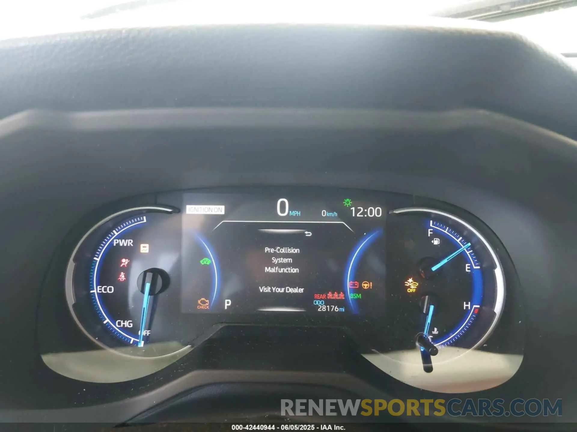 7 Photograph of a damaged car JTMEWRFV2LD531631 TOYOTA RAV4 HYBRID 2020