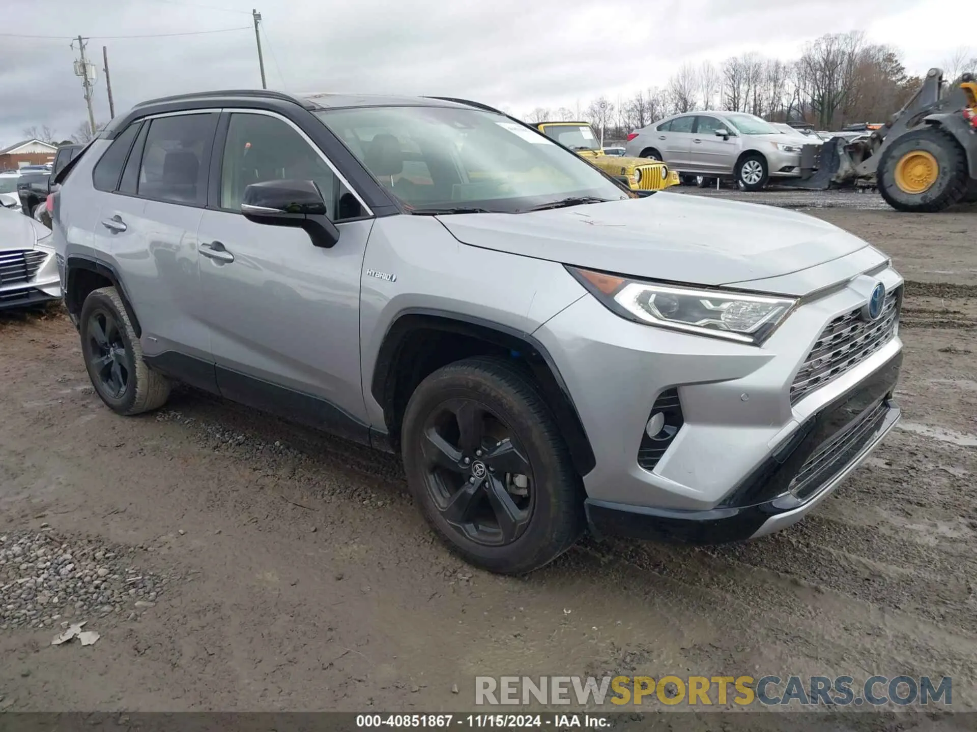 1 Photograph of a damaged car JTMEWRFV2LJ038369 TOYOTA RAV4 HYBRID 2020