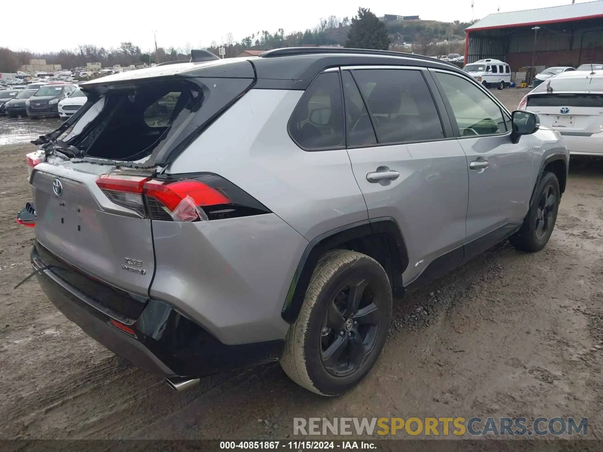 4 Photograph of a damaged car JTMEWRFV2LJ038369 TOYOTA RAV4 HYBRID 2020