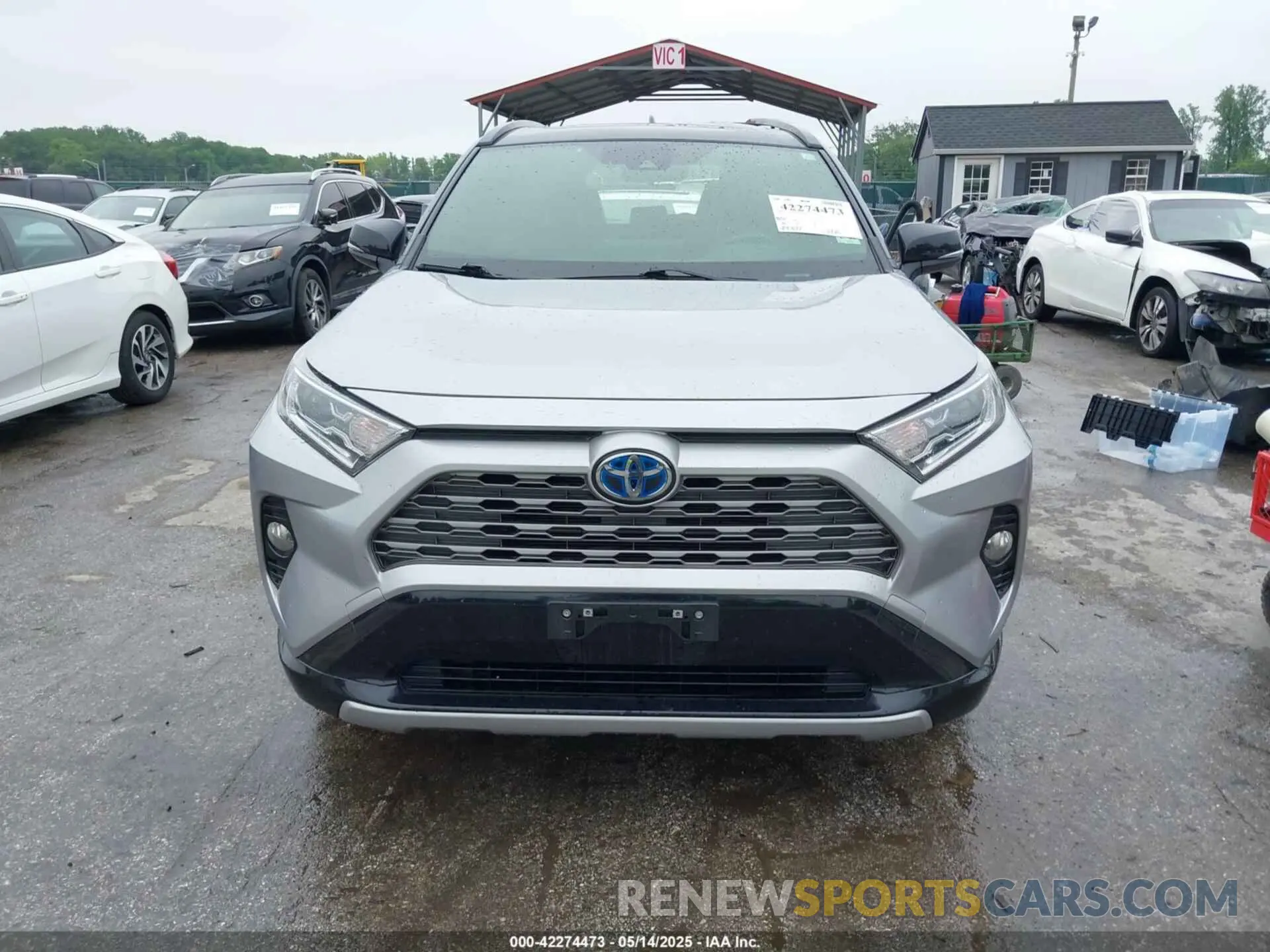 13 Photograph of a damaged car JTMEWRFV2LJ048285 TOYOTA RAV4 HYBRID 2020