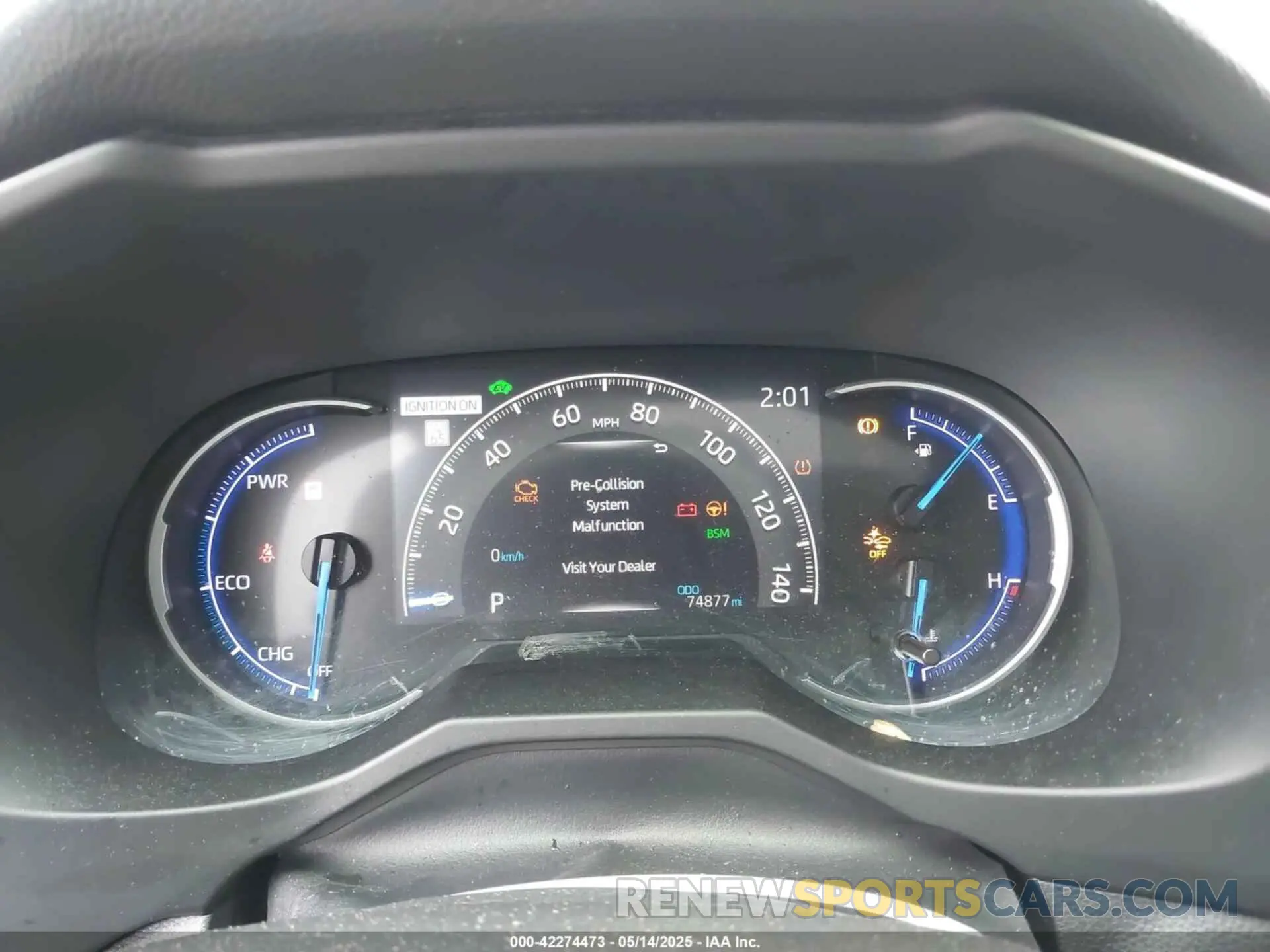 7 Photograph of a damaged car JTMEWRFV2LJ048285 TOYOTA RAV4 HYBRID 2020