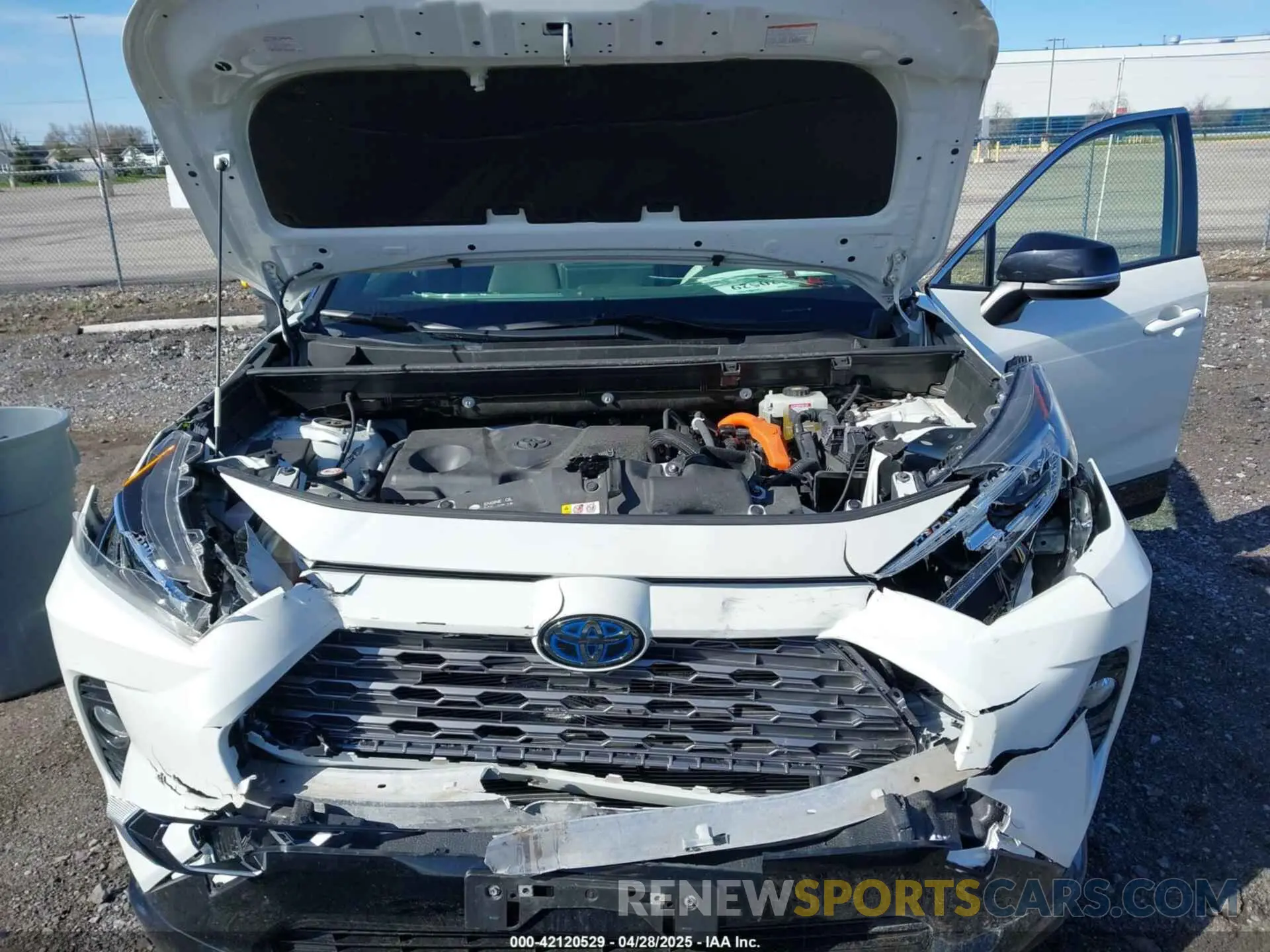 10 Photograph of a damaged car JTMEWRFV3LD541634 TOYOTA RAV4 HYBRID 2020