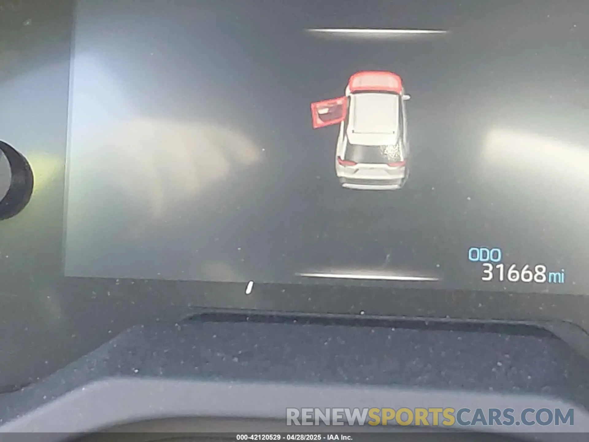 7 Photograph of a damaged car JTMEWRFV3LD541634 TOYOTA RAV4 HYBRID 2020