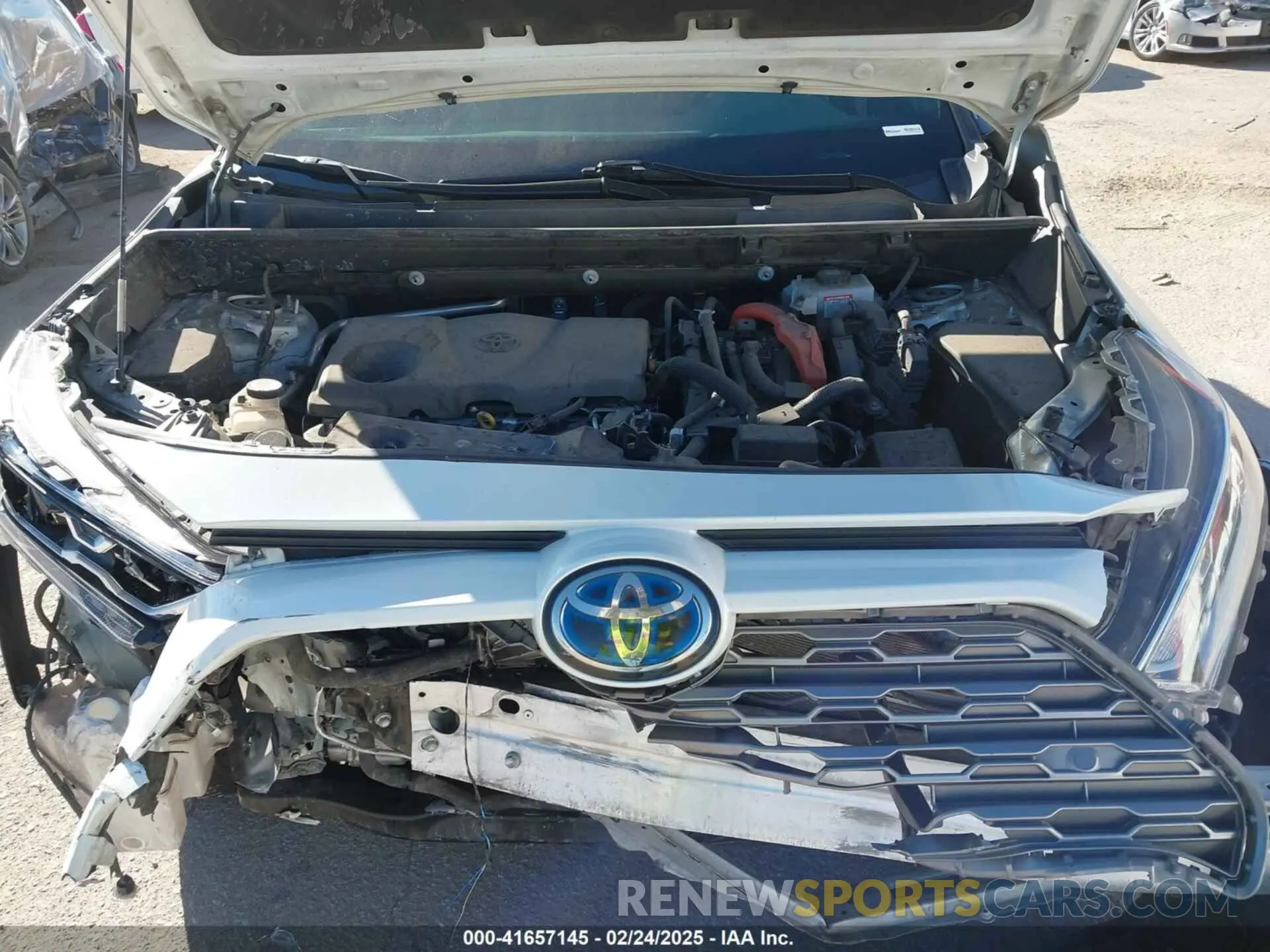 10 Photograph of a damaged car JTMEWRFV6LJ047804 TOYOTA RAV4 HYBRID 2020
