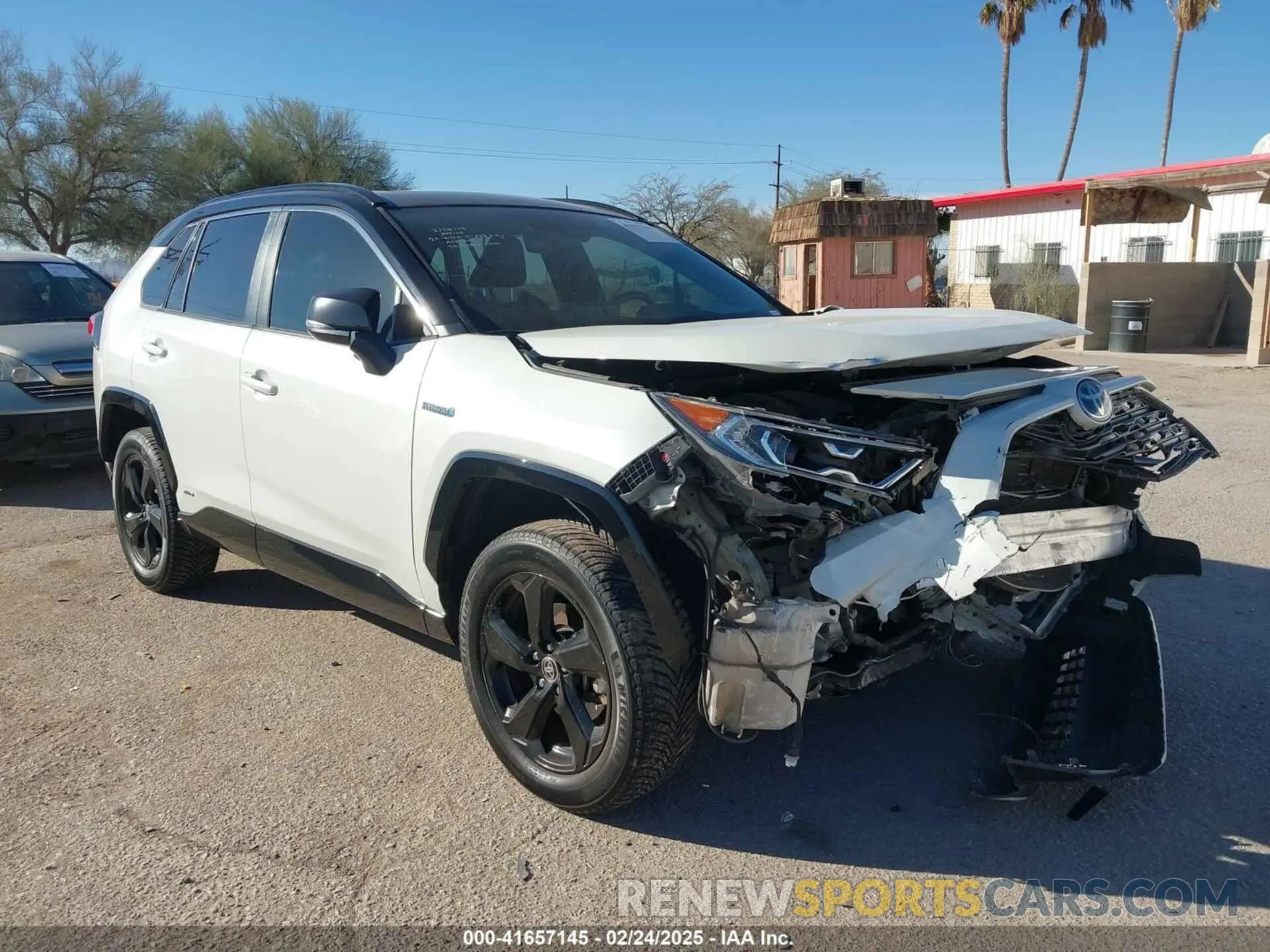 6 Photograph of a damaged car JTMEWRFV6LJ047804 TOYOTA RAV4 HYBRID 2020