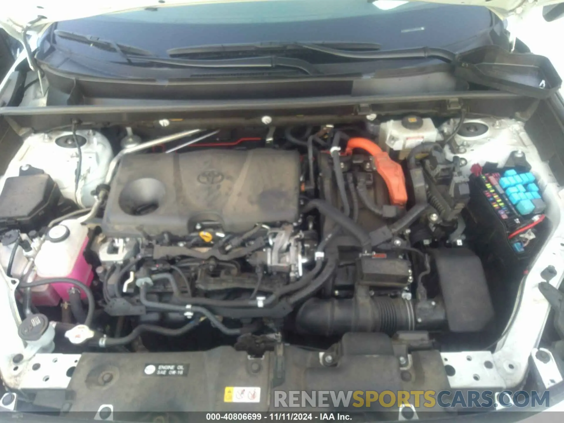 10 Photograph of a damaged car JTMEWRFV7LD530233 TOYOTA RAV4 HYBRID 2020