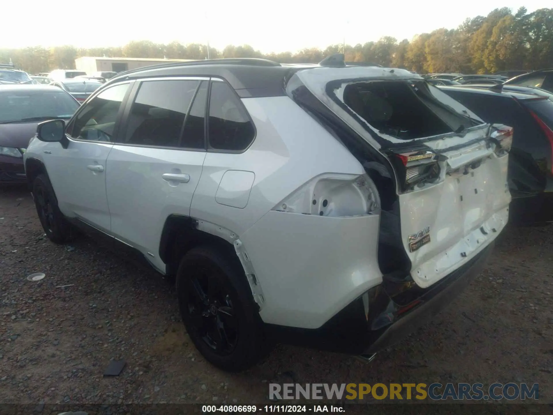 3 Photograph of a damaged car JTMEWRFV7LD530233 TOYOTA RAV4 HYBRID 2020