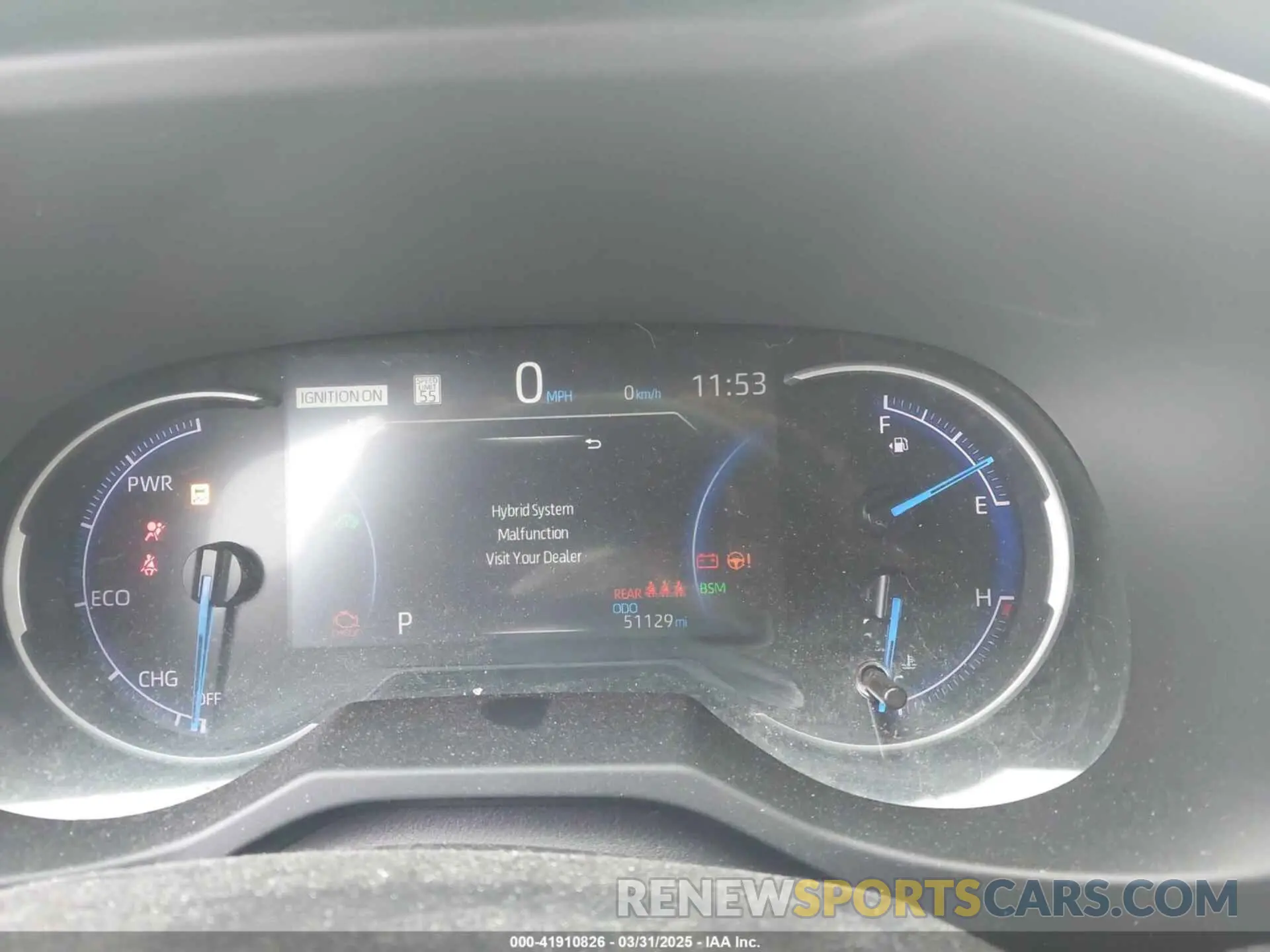 7 Photograph of a damaged car JTMEWRFV8LJ044046 TOYOTA RAV4 HYBRID 2020