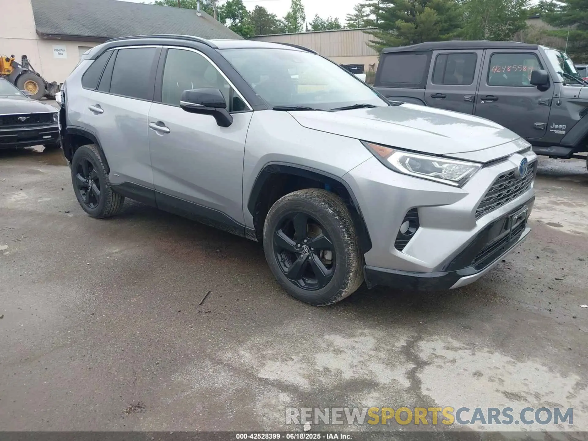 1 Photograph of a damaged car JTMEWRFVXLJ038250 TOYOTA RAV4 HYBRID 2020