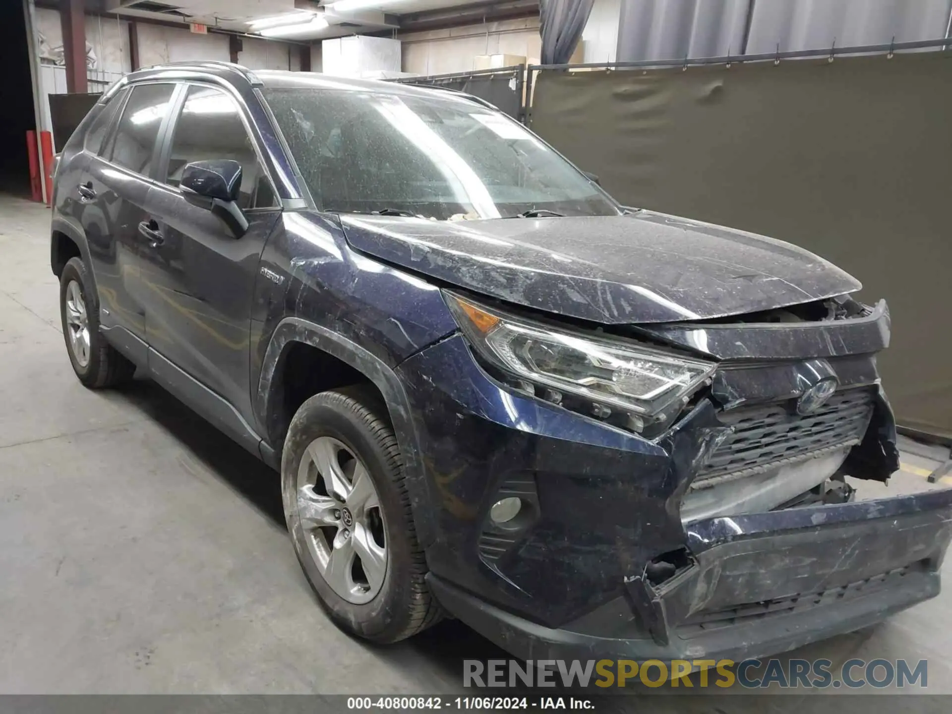 1 Photograph of a damaged car JTMRWRFV2LJ046828 TOYOTA RAV4 HYBRID 2020