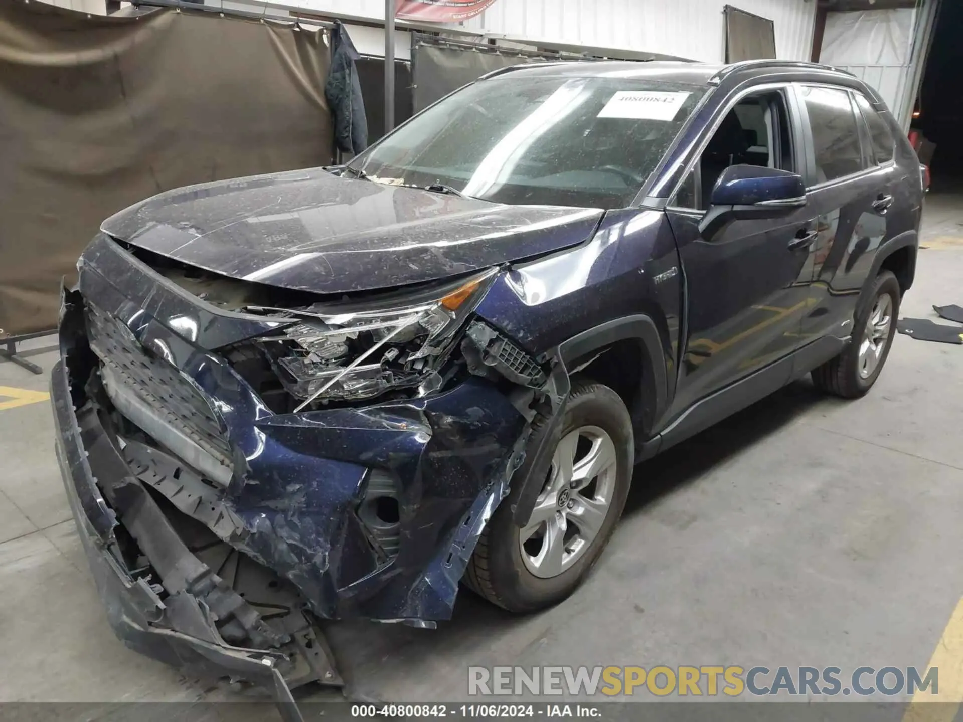 2 Photograph of a damaged car JTMRWRFV2LJ046828 TOYOTA RAV4 HYBRID 2020