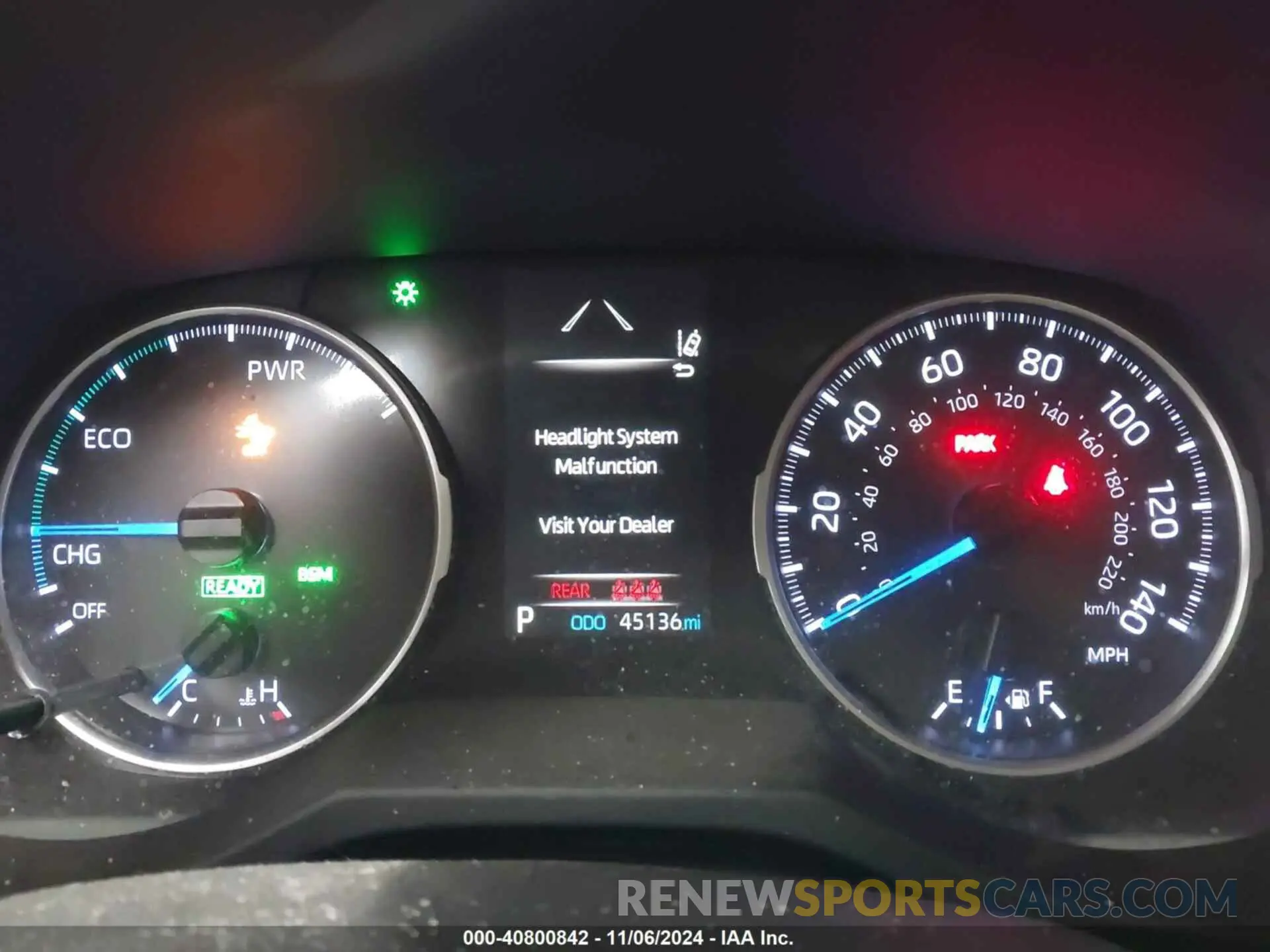 7 Photograph of a damaged car JTMRWRFV2LJ046828 TOYOTA RAV4 HYBRID 2020