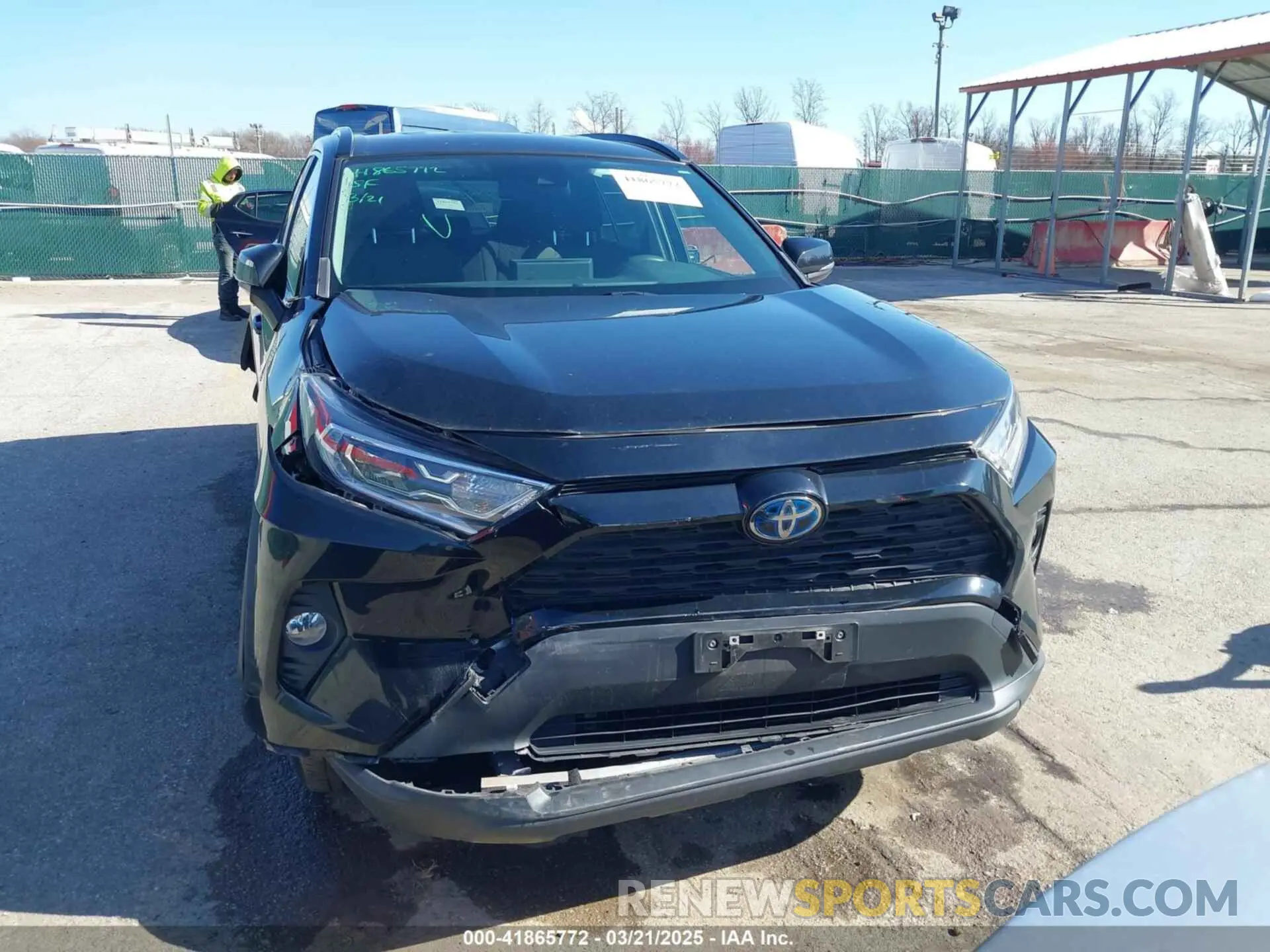 12 Photograph of a damaged car JTMRWRFV9LD044346 TOYOTA RAV4 HYBRID 2020