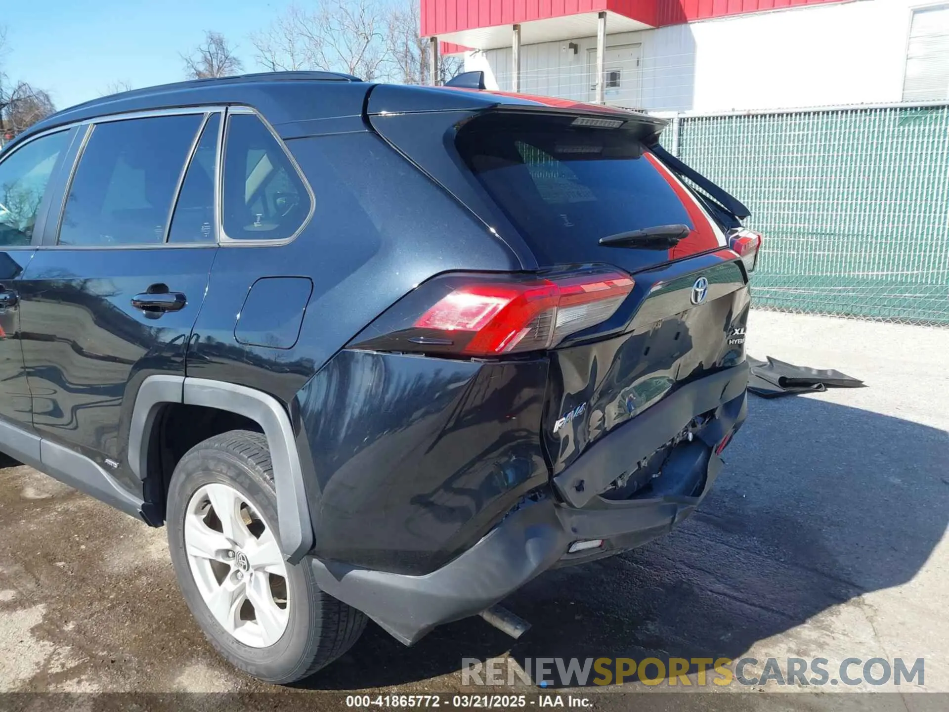 20 Photograph of a damaged car JTMRWRFV9LD044346 TOYOTA RAV4 HYBRID 2020