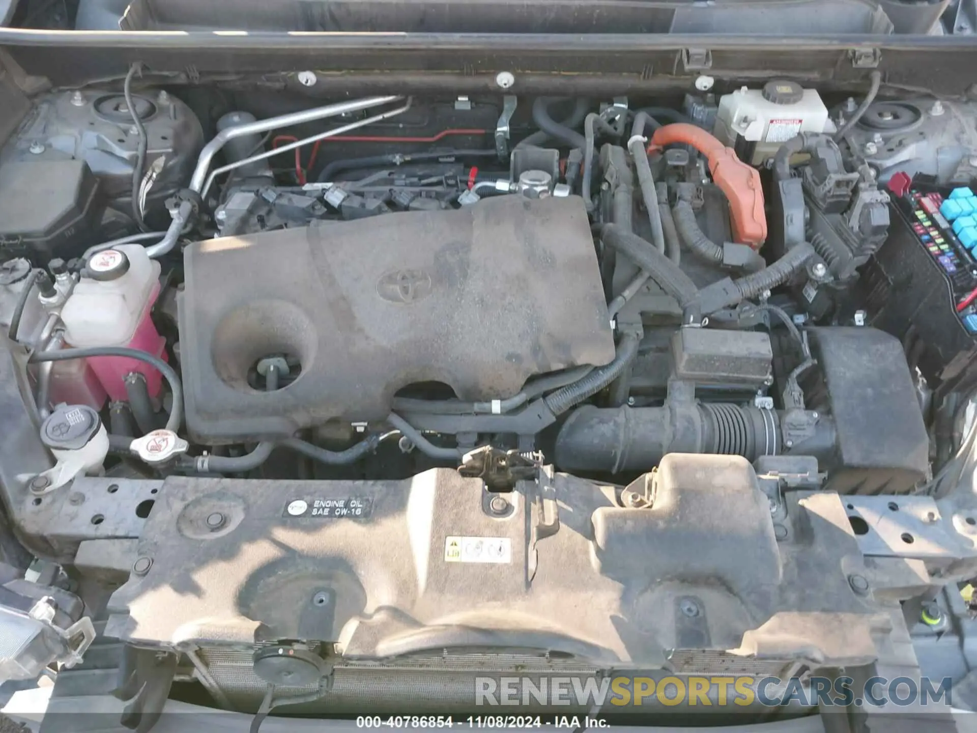 10 Photograph of a damaged car JTMRWRFVXLD066677 TOYOTA RAV4 HYBRID 2020