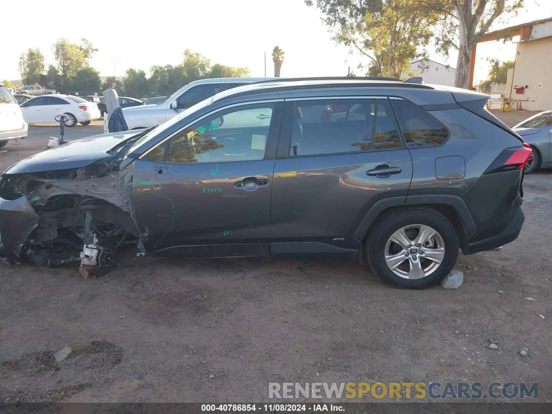 15 Photograph of a damaged car JTMRWRFVXLD066677 TOYOTA RAV4 HYBRID 2020