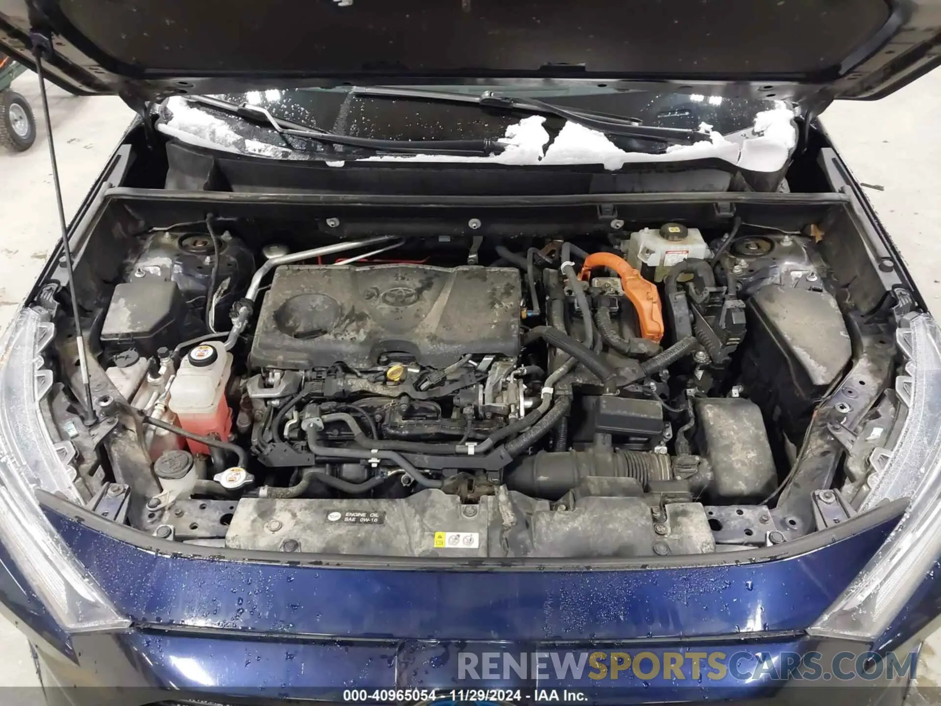 10 Photograph of a damaged car 2T3B6RFV1MW022637 TOYOTA RAV4 HYBRID 2021